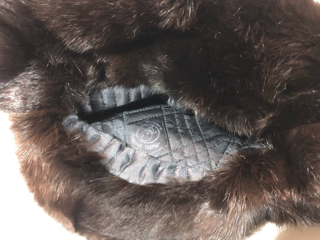 Japanese Brand × Vintage Vintage 90s Alt Fuzzy Mohair Ushanka USSR Hat Size ONE SIZE - 5 Thumbnail