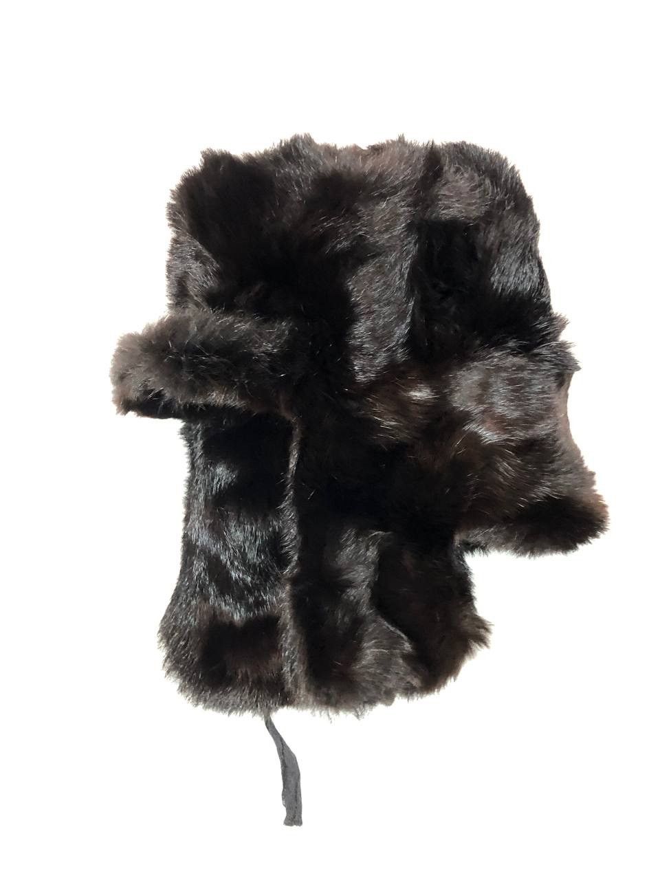 Japanese Brand × Vintage Vintage 90s Alt Fuzzy Mohair Ushanka USSR Hat Size ONE SIZE - 2 Thumbnail