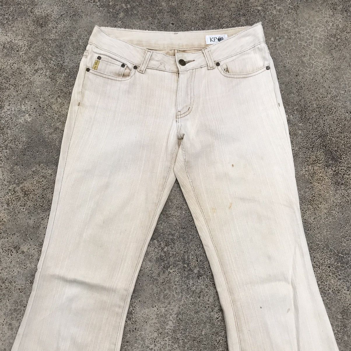 Japanese Brand Vintage Bootcut KP Jeans Flare Cowboy Denim Pants Size US 29 - 2 Thumbnail