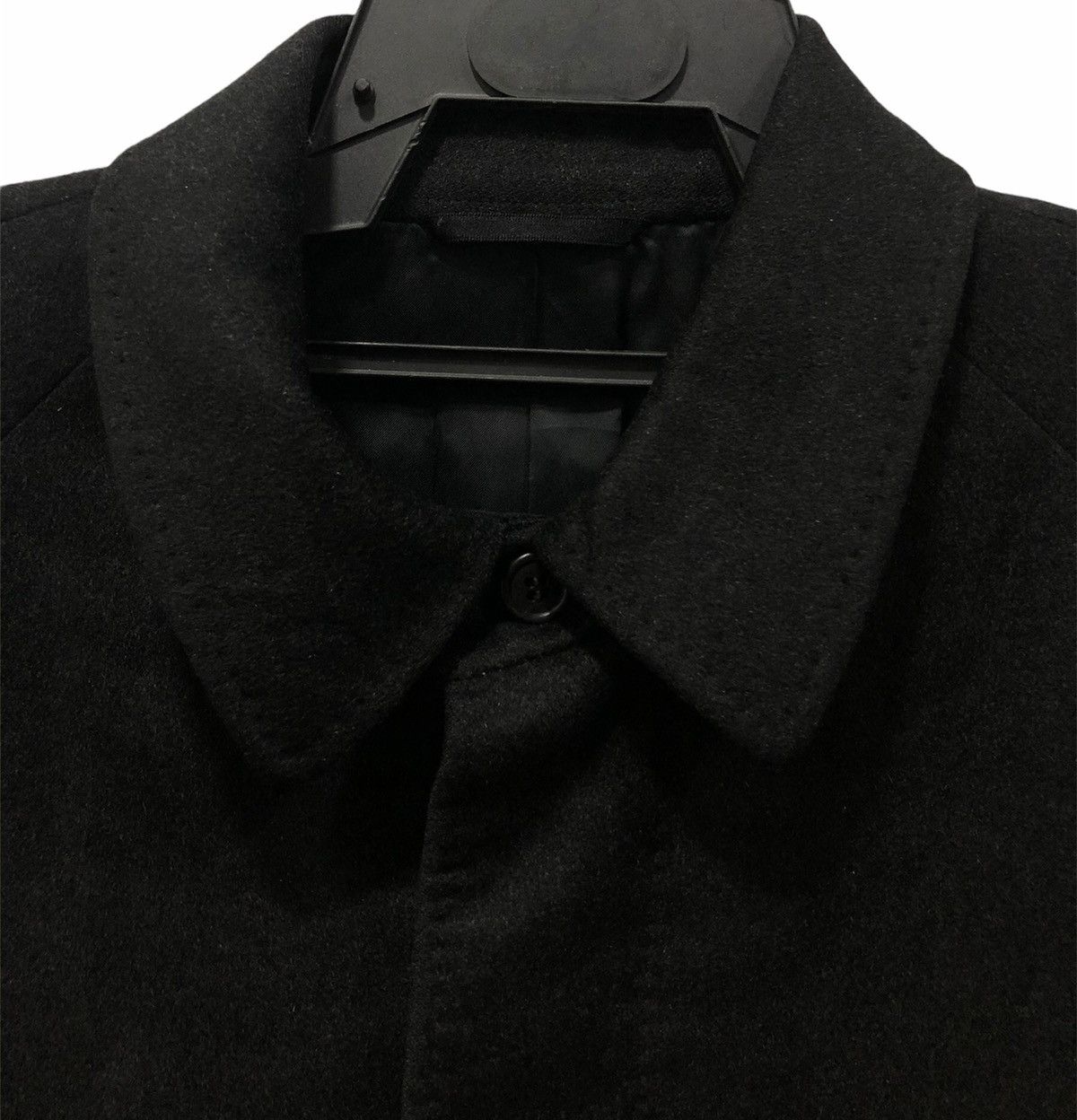 Yohji Yamamoto Yohji Yamamoto A.A.R x D’Urban Black Cashmere Coat (Size L) Size US L / EU 52-54 / 3 - 3 Thumbnail