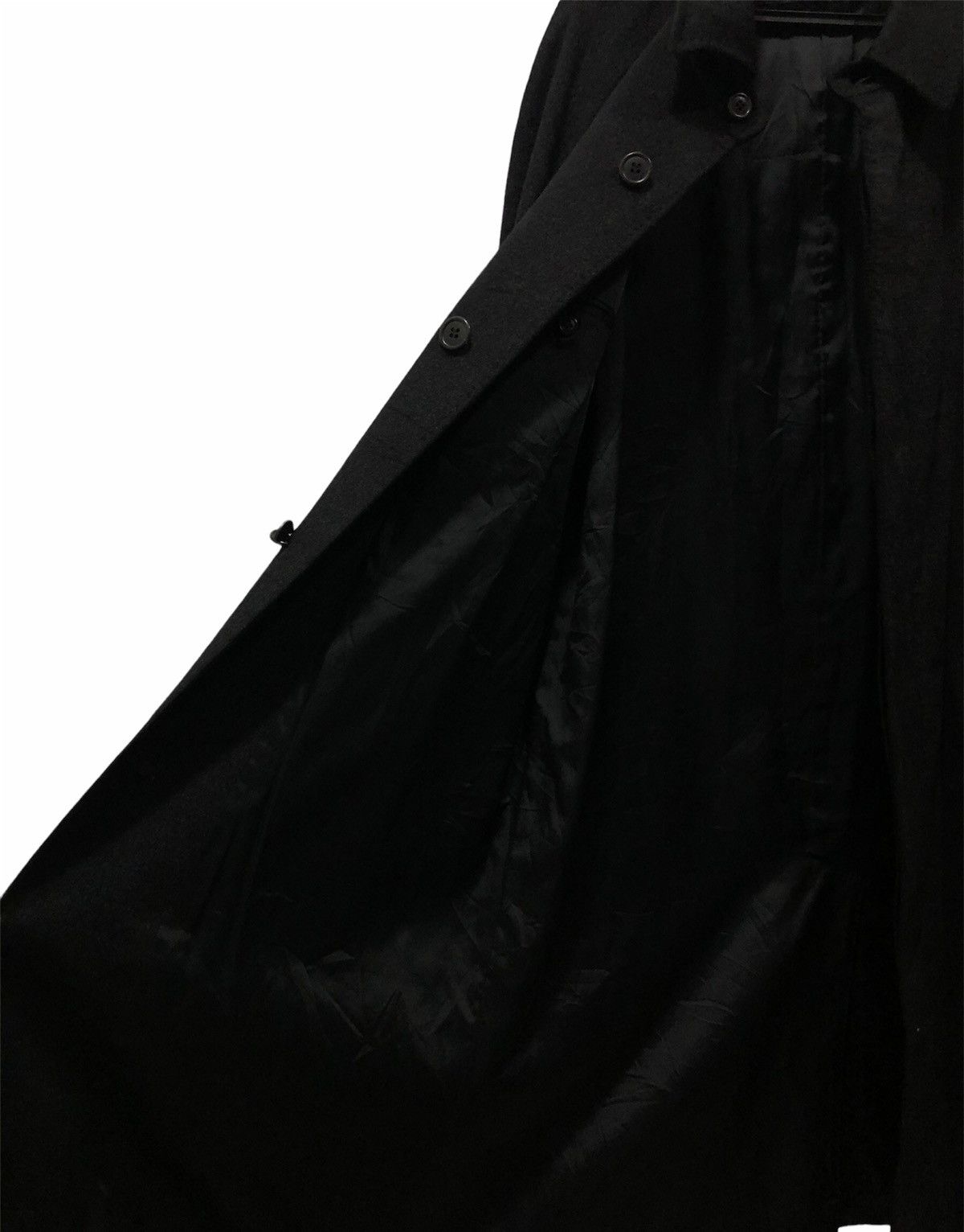 Yohji Yamamoto Yohji Yamamoto A.A.R x D’Urban Black Cashmere Coat (Size L) Size US L / EU 52-54 / 3 - 9 Thumbnail