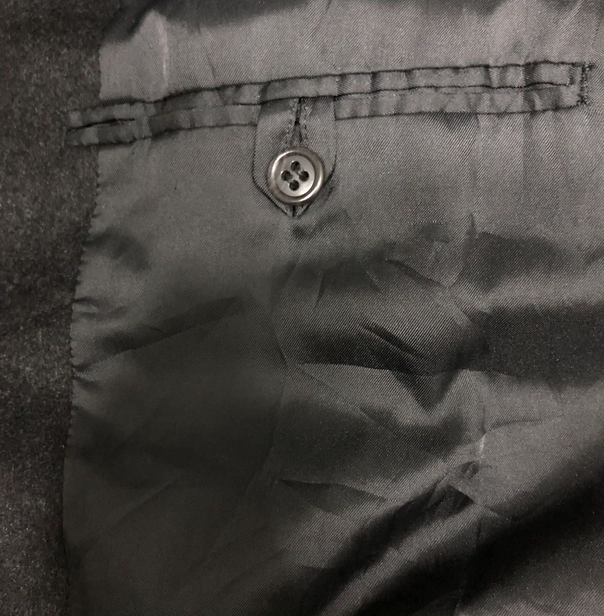 Yohji Yamamoto Yohji Yamamoto A.A.R x D’Urban Black Cashmere Coat (Size L) Size US L / EU 52-54 / 3 - 11 Thumbnail