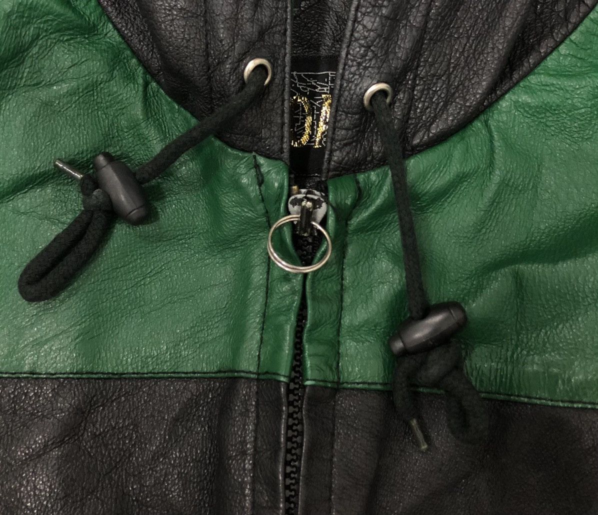 Vintage Rare vintage road map leather jacket fight the power Size US L / EU 52-54 / 3 - 4 Thumbnail