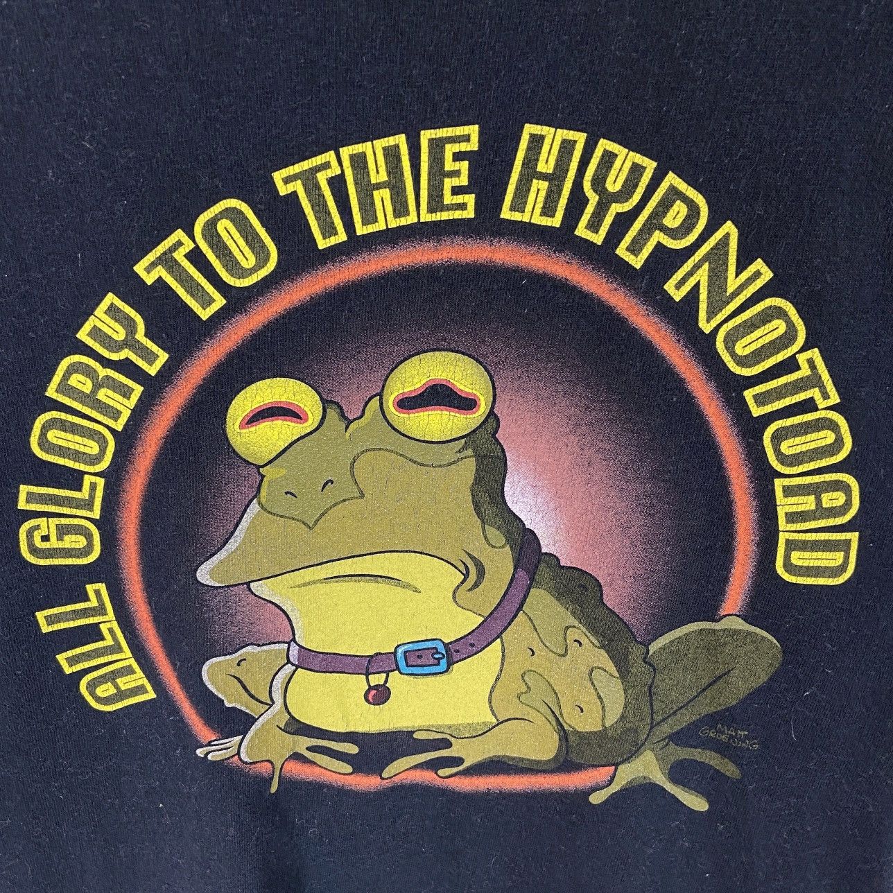 Vintage Vintage 00s Futurama All Glory to Hypnotoad tee Hypnofrog Size US S / EU 44-46 / 1 - 3 Thumbnail
