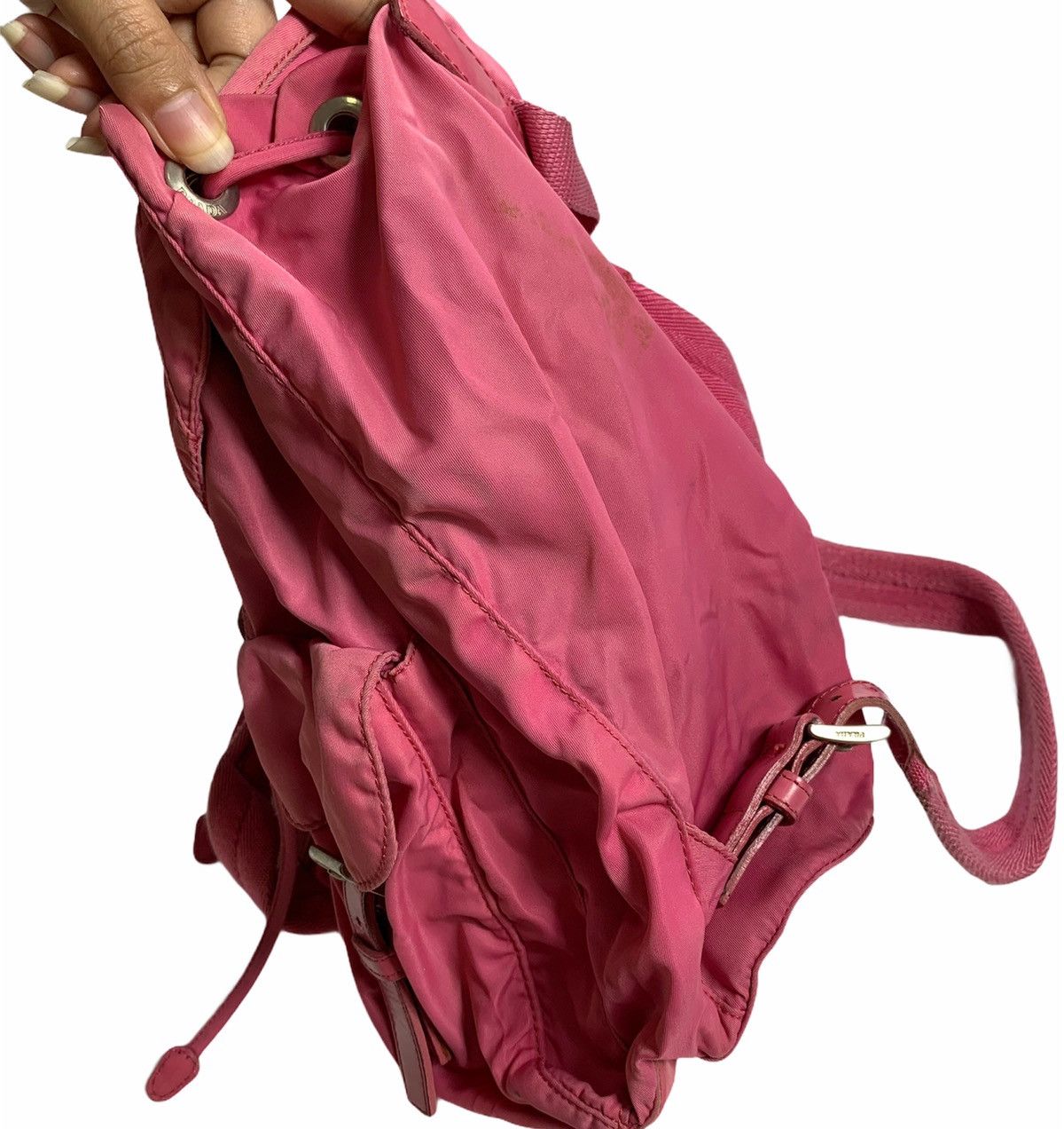 Prada × Vintage Prada Nylon Rucksack Size ONE SIZE - 22 Thumbnail