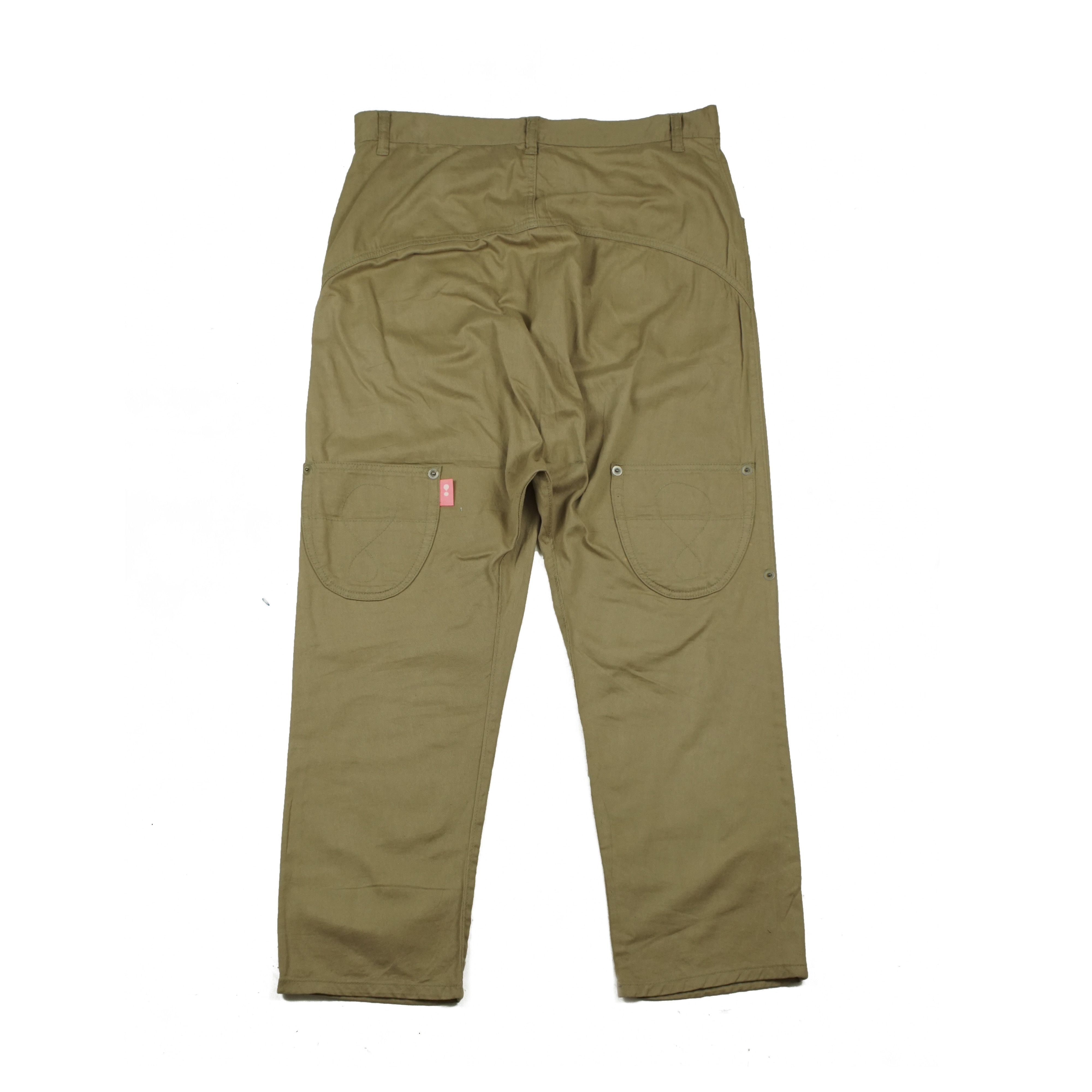 Issey Miyake × Japanese Brand × mercibeaucoup Mercibeaucoup Drop Crotch Pants Size US 32 / EU 48 - 1 Thumbnail