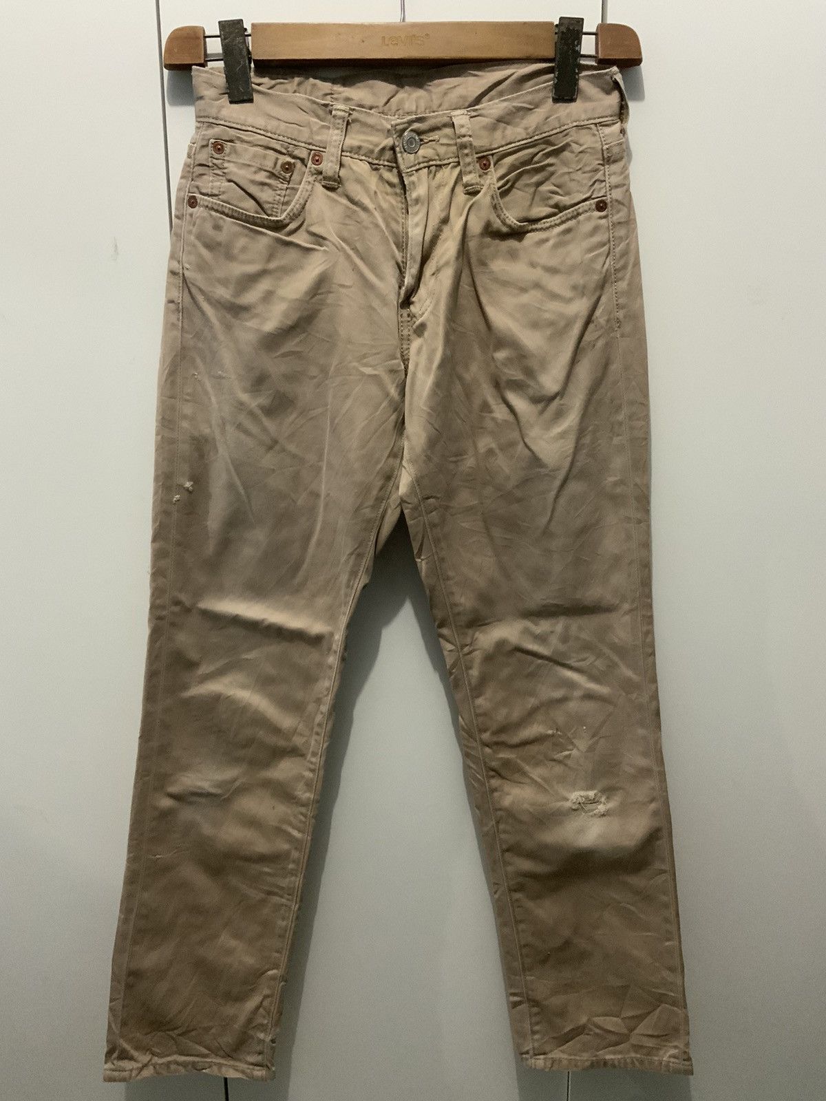 Unsound Rags Levi’s 511 Travis Scot Flare Khaki Slack Pant Size US 30 / EU 46 - 1 Thumbnail