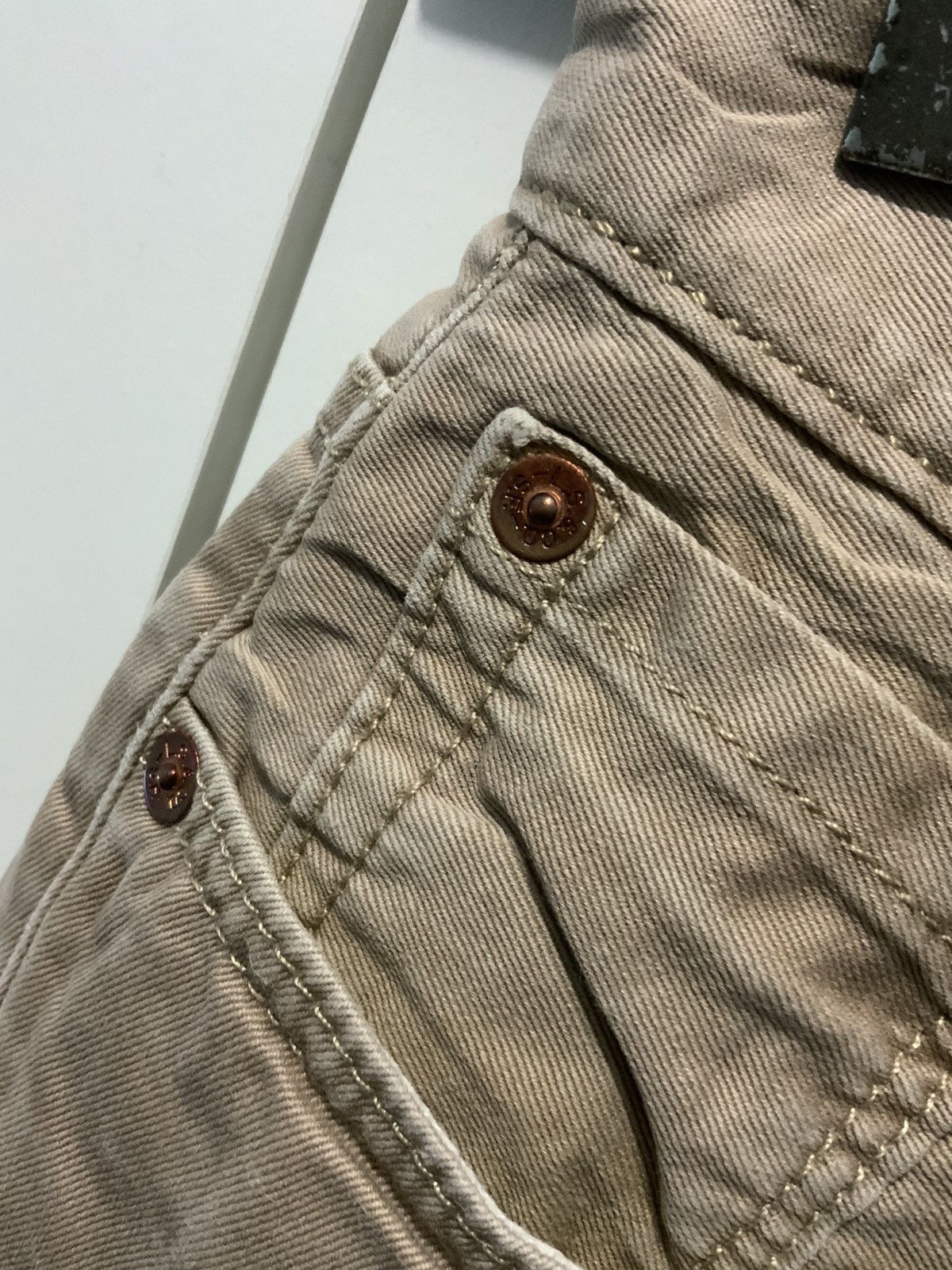 Unsound Rags Levi’s 511 Travis Scot Flare Khaki Slack Pant Size US 30 / EU 46 - 10 Thumbnail