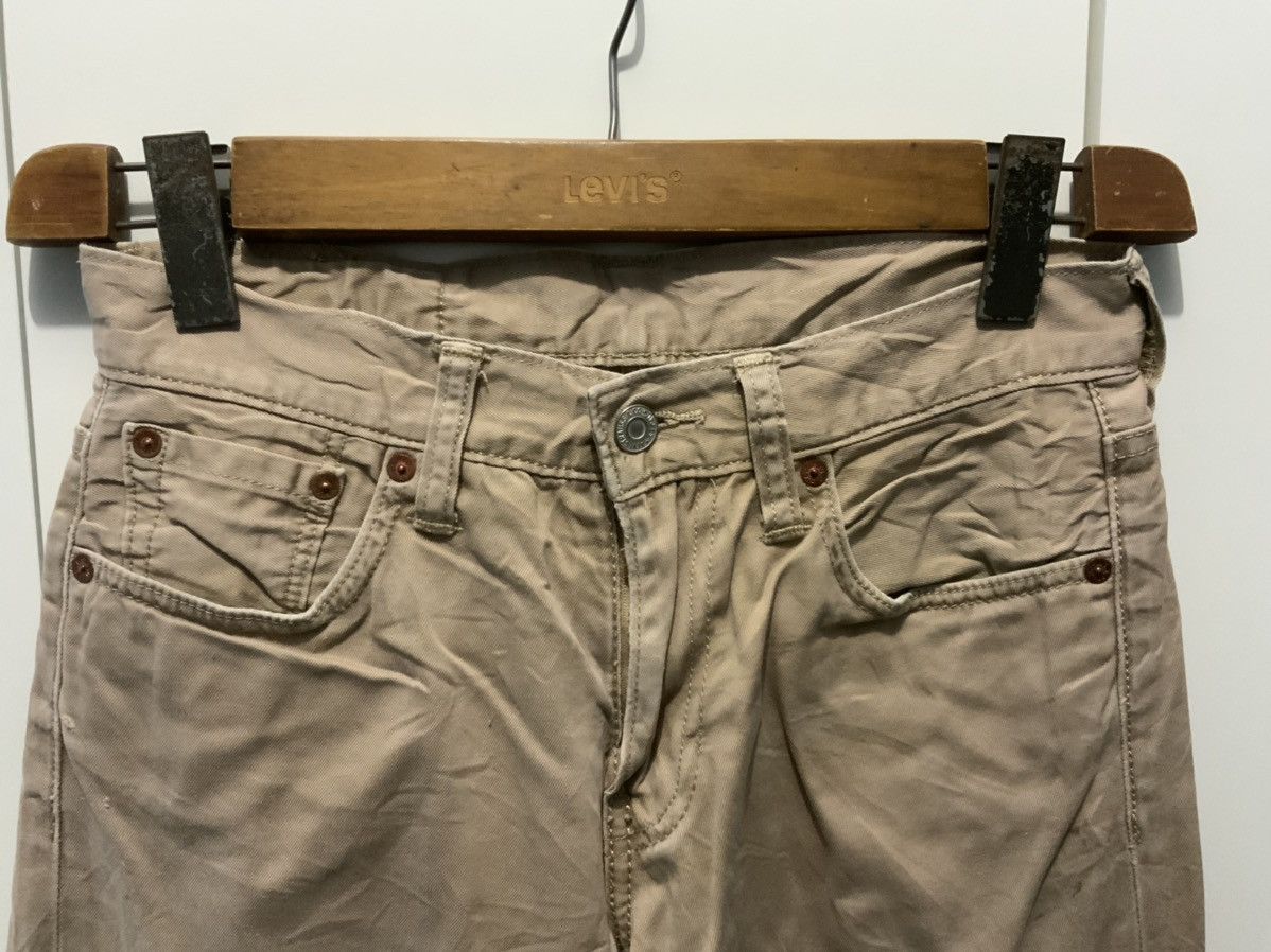 Unsound Rags Levi’s 511 Travis Scot Flare Khaki Slack Pant Size US 30 / EU 46 - 3 Thumbnail