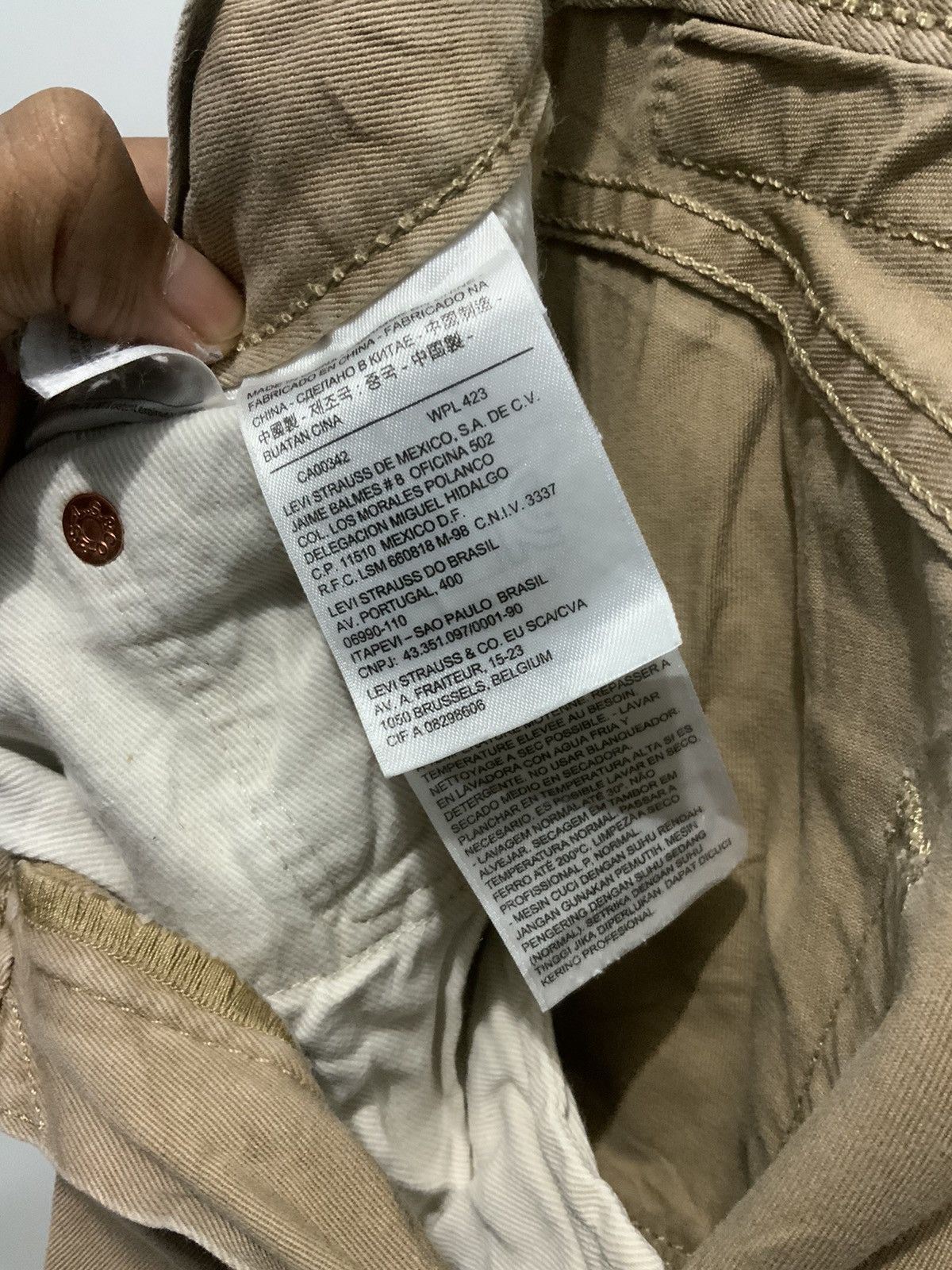 Unsound Rags Levi’s 511 Travis Scot Flare Khaki Slack Pant Size US 30 / EU 46 - 18 Thumbnail