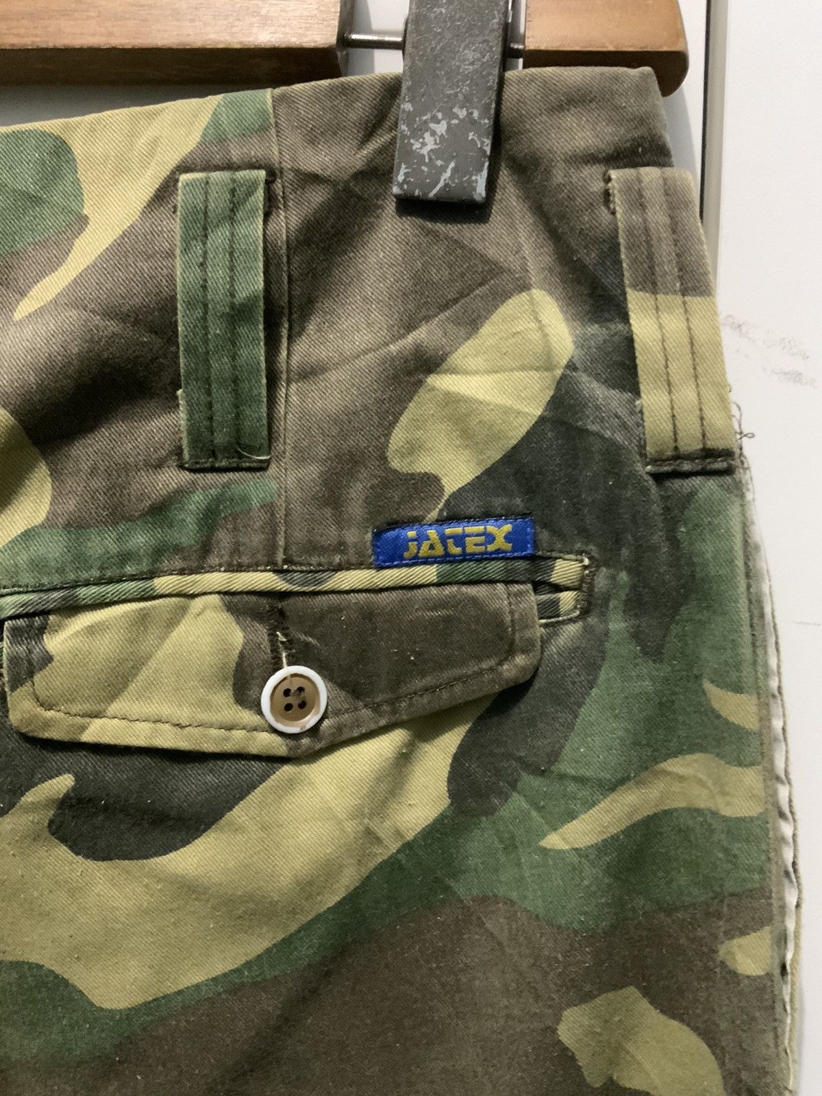 Japanese Brand Jacex Wide Thigh Utility Camo Millitary Kenya west Pant Size US 30 / EU 46 - 15 Thumbnail