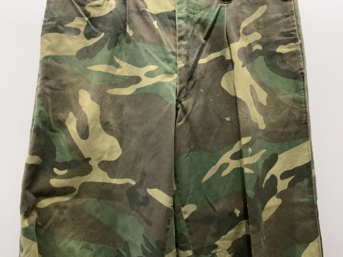 Japanese Brand Jacex Wide Thigh Utility Camo Millitary Kenya west Pant Size US 30 / EU 46 - 4 Thumbnail