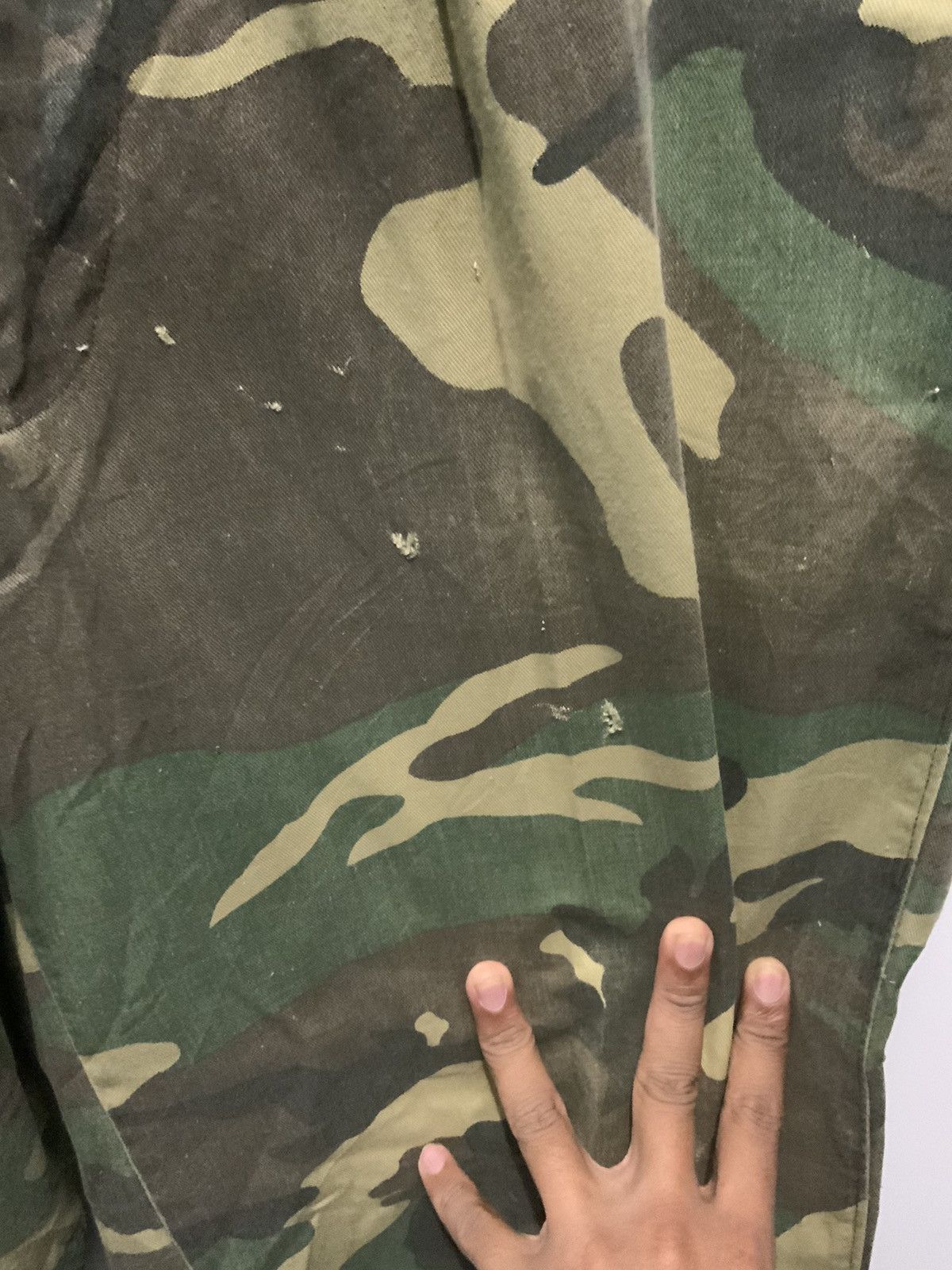 Japanese Brand Jacex Wide Thigh Utility Camo Millitary Kenya west Pant Size US 30 / EU 46 - 7 Thumbnail