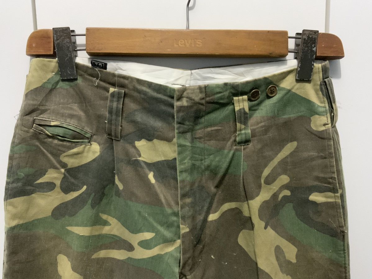 Japanese Brand Jacex Wide Thigh Utility Camo Millitary Kenya west Pant Size US 30 / EU 46 - 3 Thumbnail