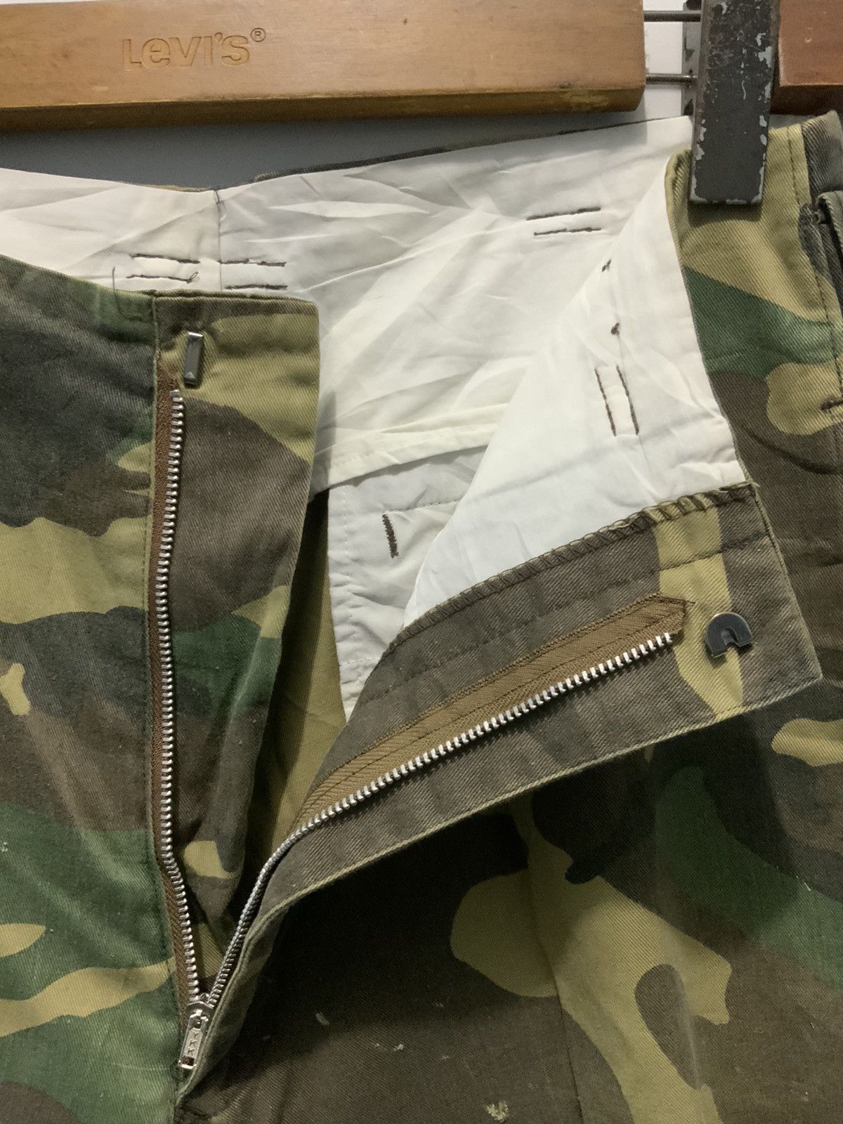 Japanese Brand Jacex Wide Thigh Utility Camo Millitary Kenya west Pant Size US 30 / EU 46 - 8 Thumbnail