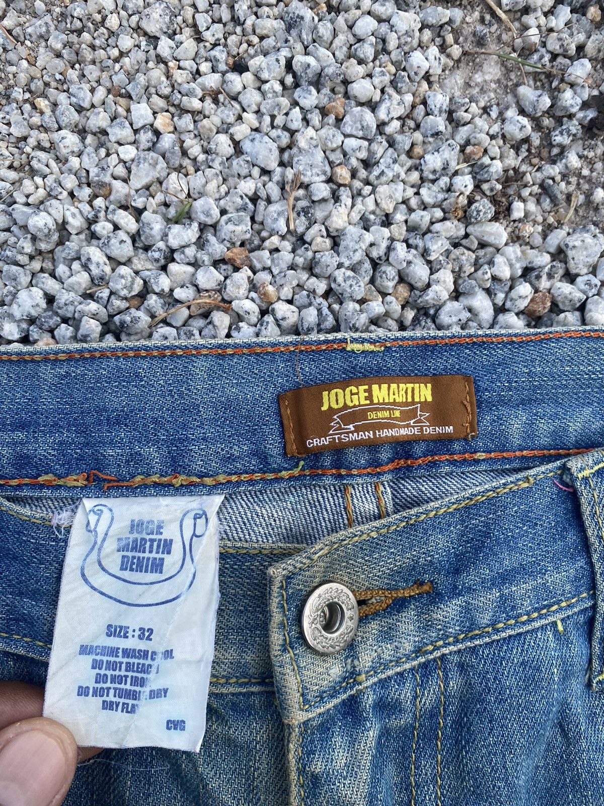 Jean Vintage Distressed Joge Martin Jeans Nice Design Size US 32 / EU 48 - 6 Thumbnail