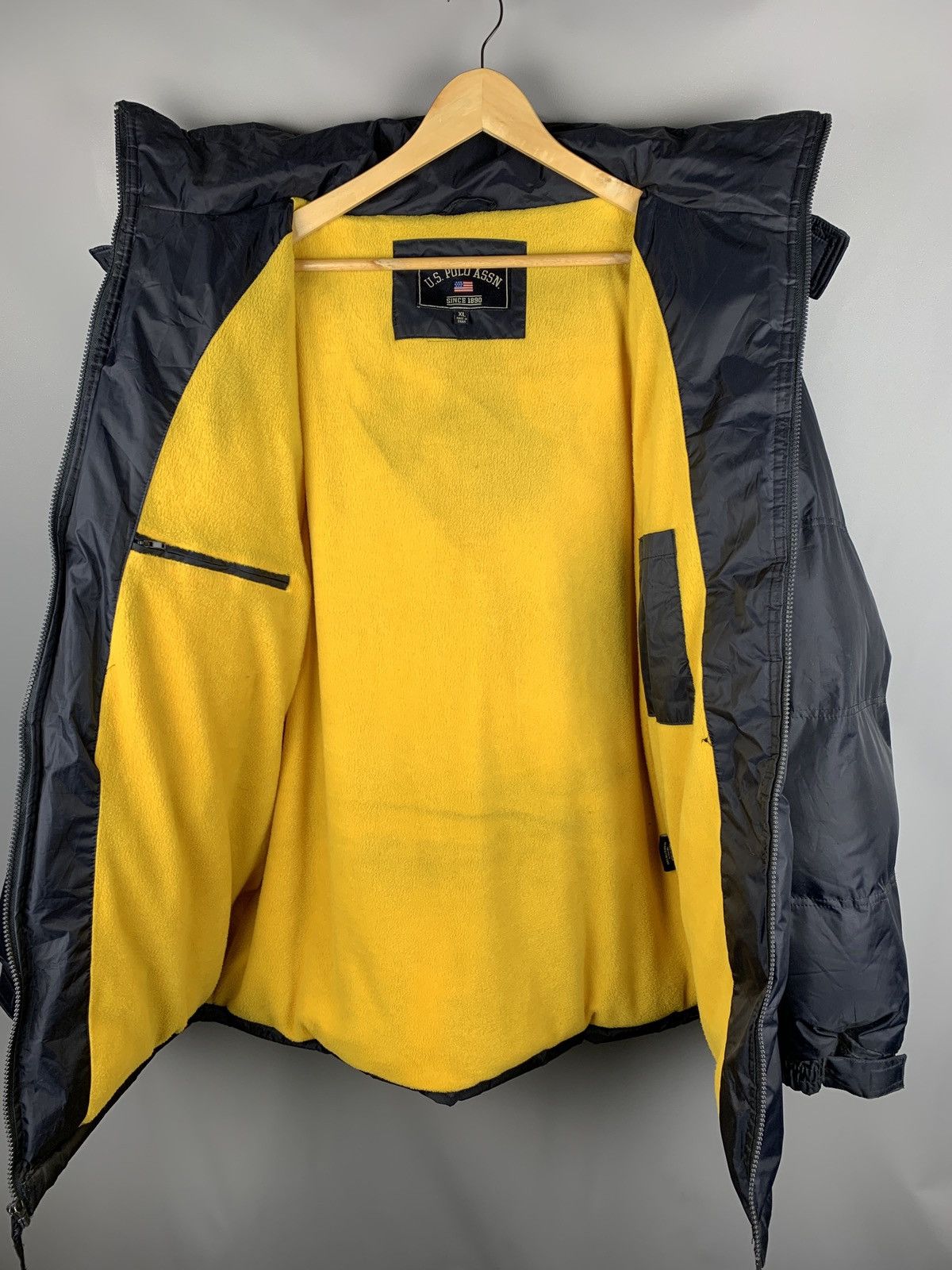 Polo Ralph Lauren U.S. Polo ASSN Fleece Puffer Jacket Big Logo Size US XXL / EU 58 / 5 - 4 Thumbnail