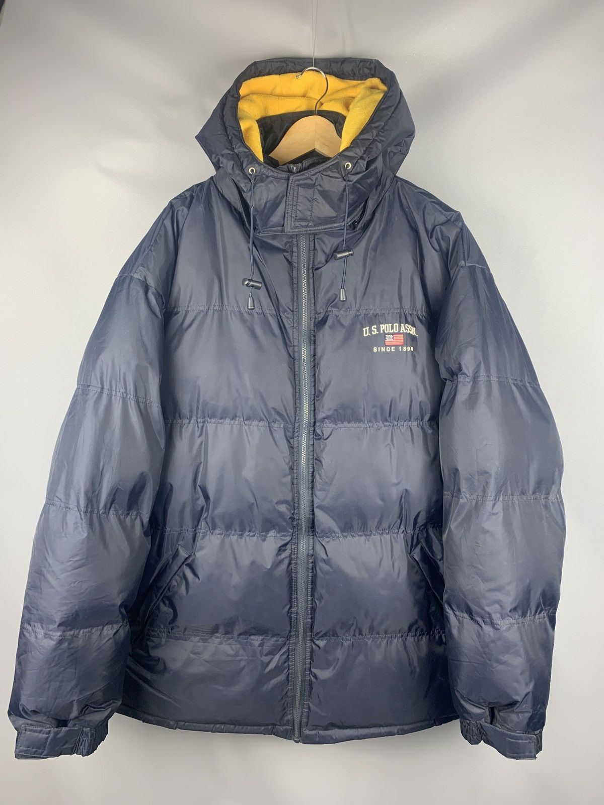 Polo Ralph Lauren U.S. Polo ASSN Fleece Puffer Jacket Big Logo Size US XXL / EU 58 / 5 - 1 Thumbnail