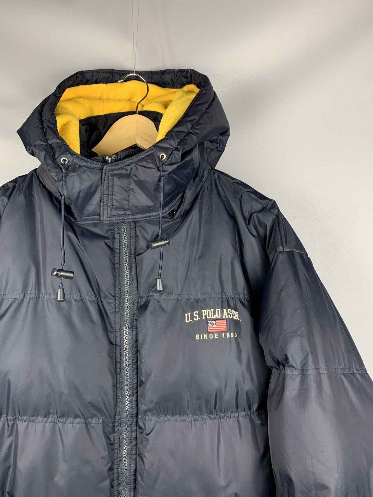 Polo Ralph Lauren U.S. Polo ASSN Fleece Puffer Jacket Big Logo Size US XXL / EU 58 / 5 - 2 Thumbnail