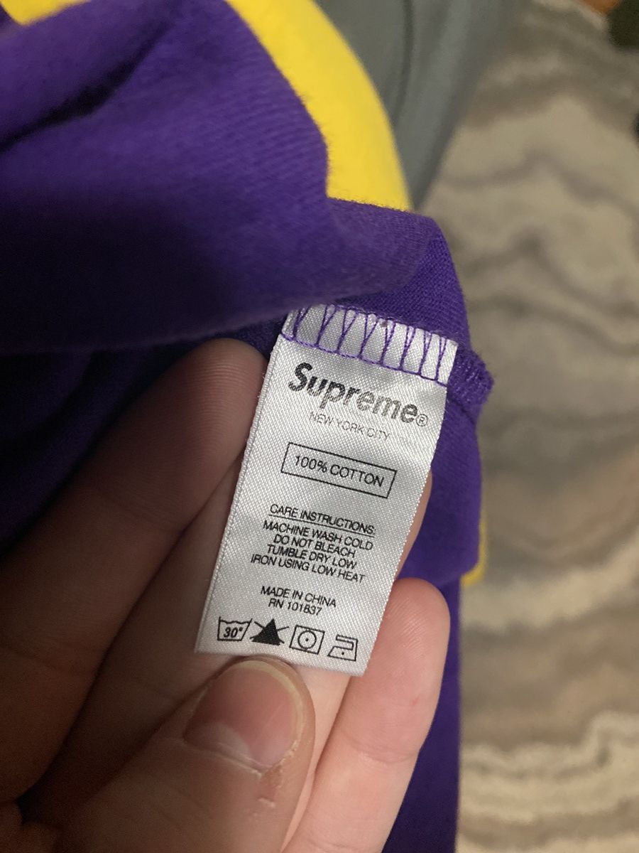 Supreme Supreme bleed tee purple Size US M / EU 48-50 / 2 - 4 Thumbnail