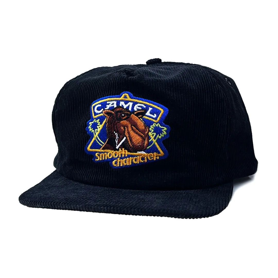 Casquette Vintage Camel / Marlboro Style Années 80 - Taille Réglable - Coton Gris