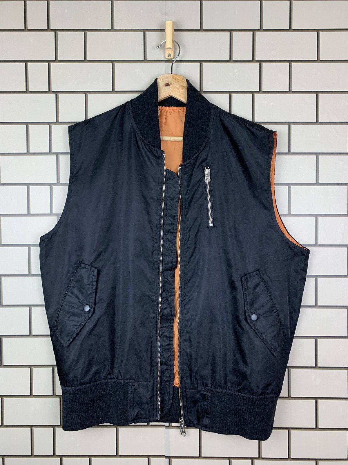 Other Vintage Vest Bomber Jacket Design Alpha Size US M / EU 48-50 / 2 - 4 Thumbnail