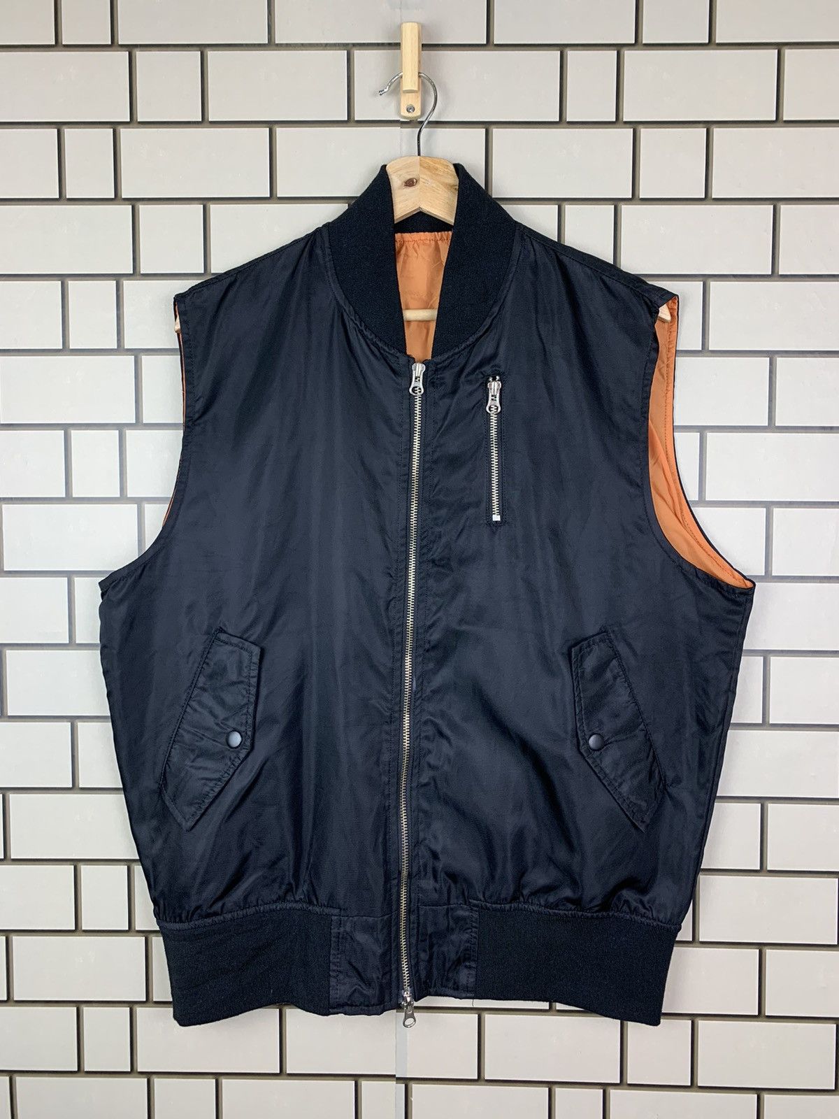 Other Vintage Vest Bomber Jacket Design Alpha Size US M / EU 48-50 / 2 - 1 Thumbnail