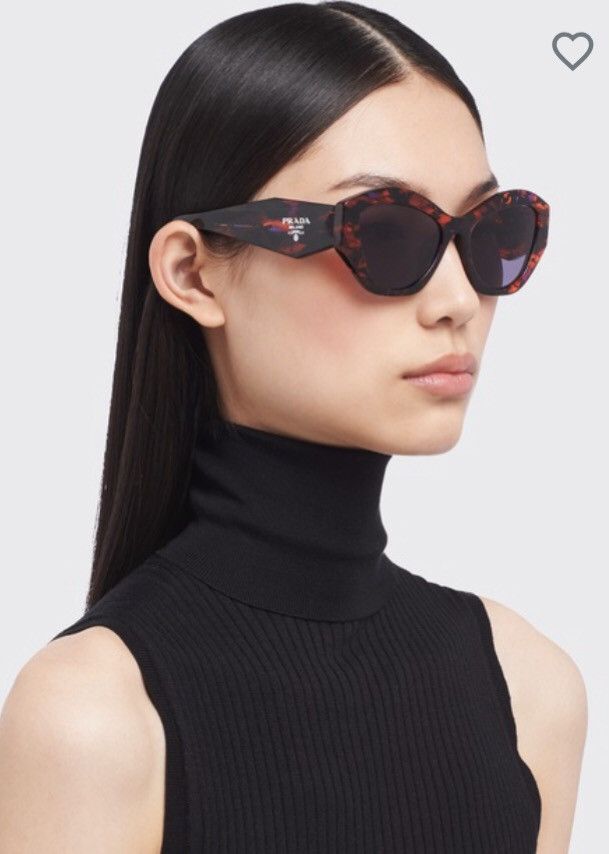 PRADA Violet Cat Eye Ladies Sunglasses PR 07YSF 06V6O2 55 display picture 2