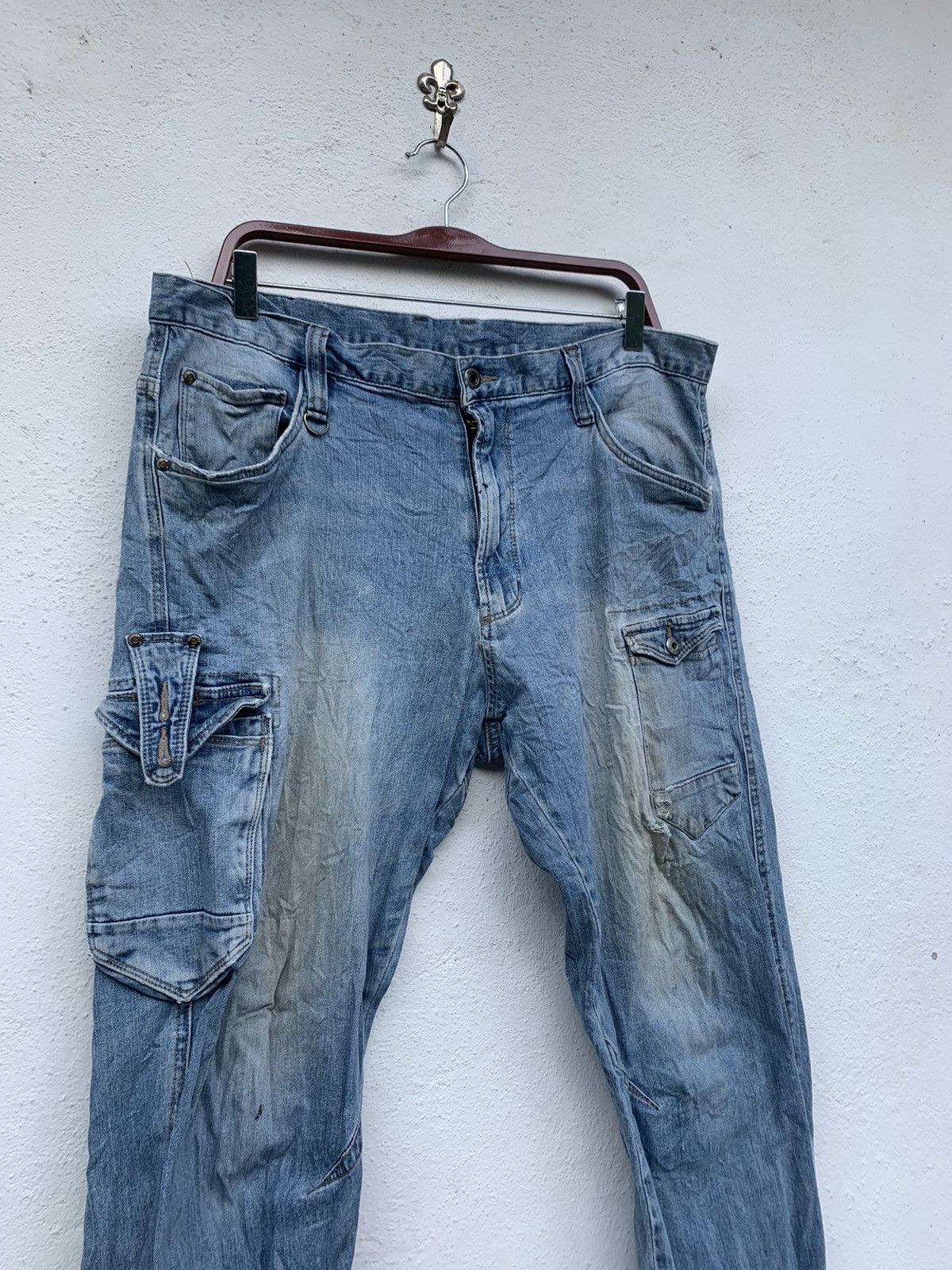 Japanese Brand × Vintage JAPANESE BRAND CARGO PANTS Size US 38 / EU 54 - 4 Thumbnail