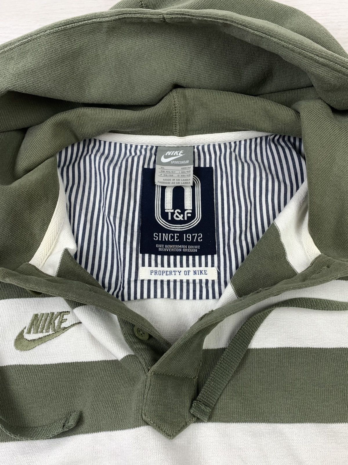 Vintage Nike Vintage Y2K Hoodie Eugene Oregon Size XL Mens Size US XL / EU 56 / 4 - 4 Thumbnail