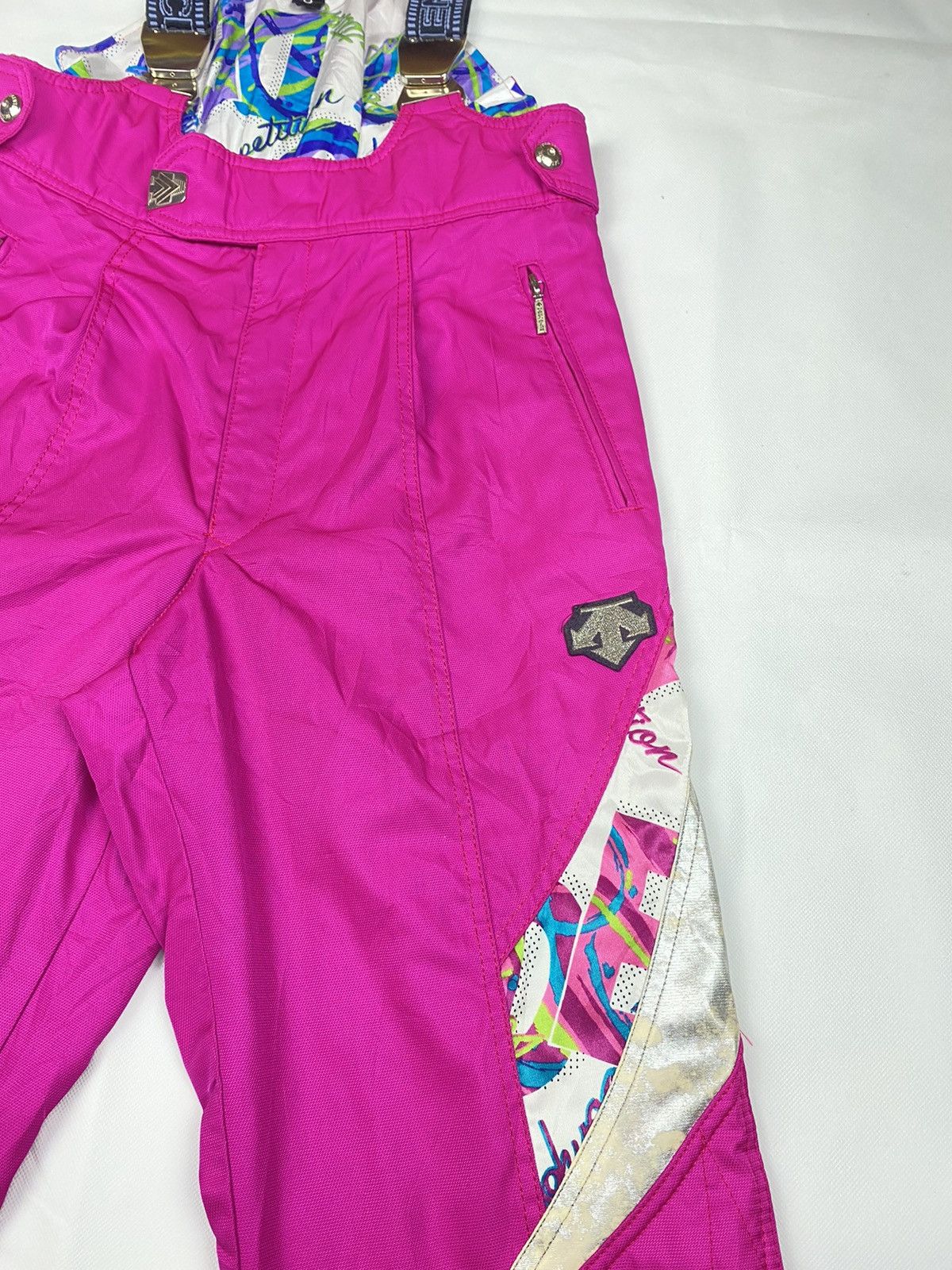 Descente × Japanese Brand Vintage Descente Bib Ski Pant Size US 31 - 5 Thumbnail