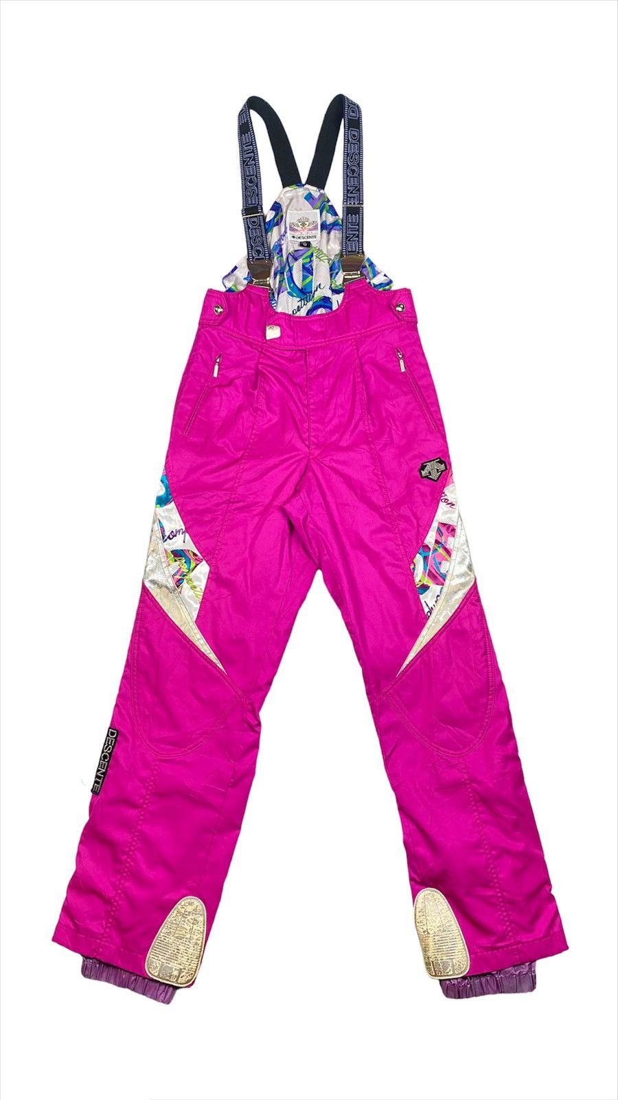 Descente × Japanese Brand Vintage Descente Bib Ski Pant Size US 31 - 1 Thumbnail
