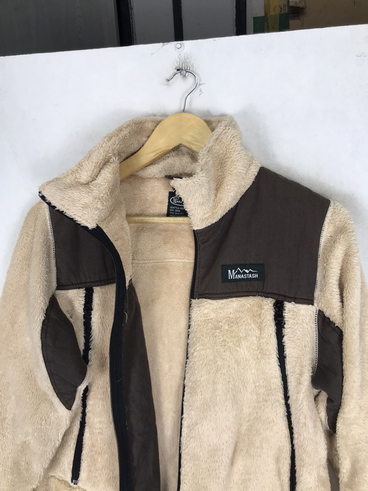 Manastash Manastash Fleece Sherpa Jacket Size US XS / EU 42 / 0 - 16 Thumbnail
