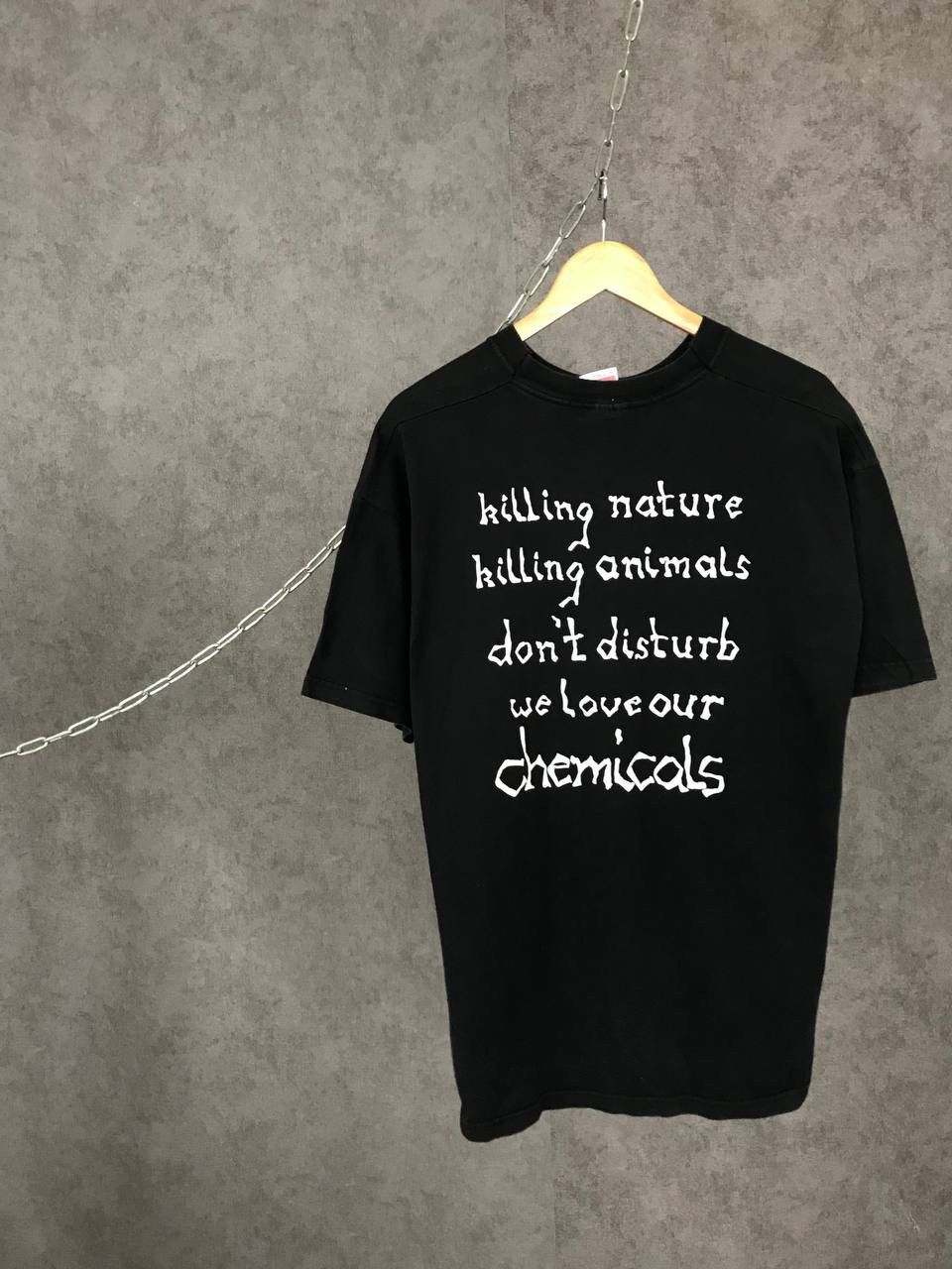 Band Tees × Vintage Project Pitchfork vintage rock band overprinted tee Size US XL / EU 56 / 4 - 4 Thumbnail