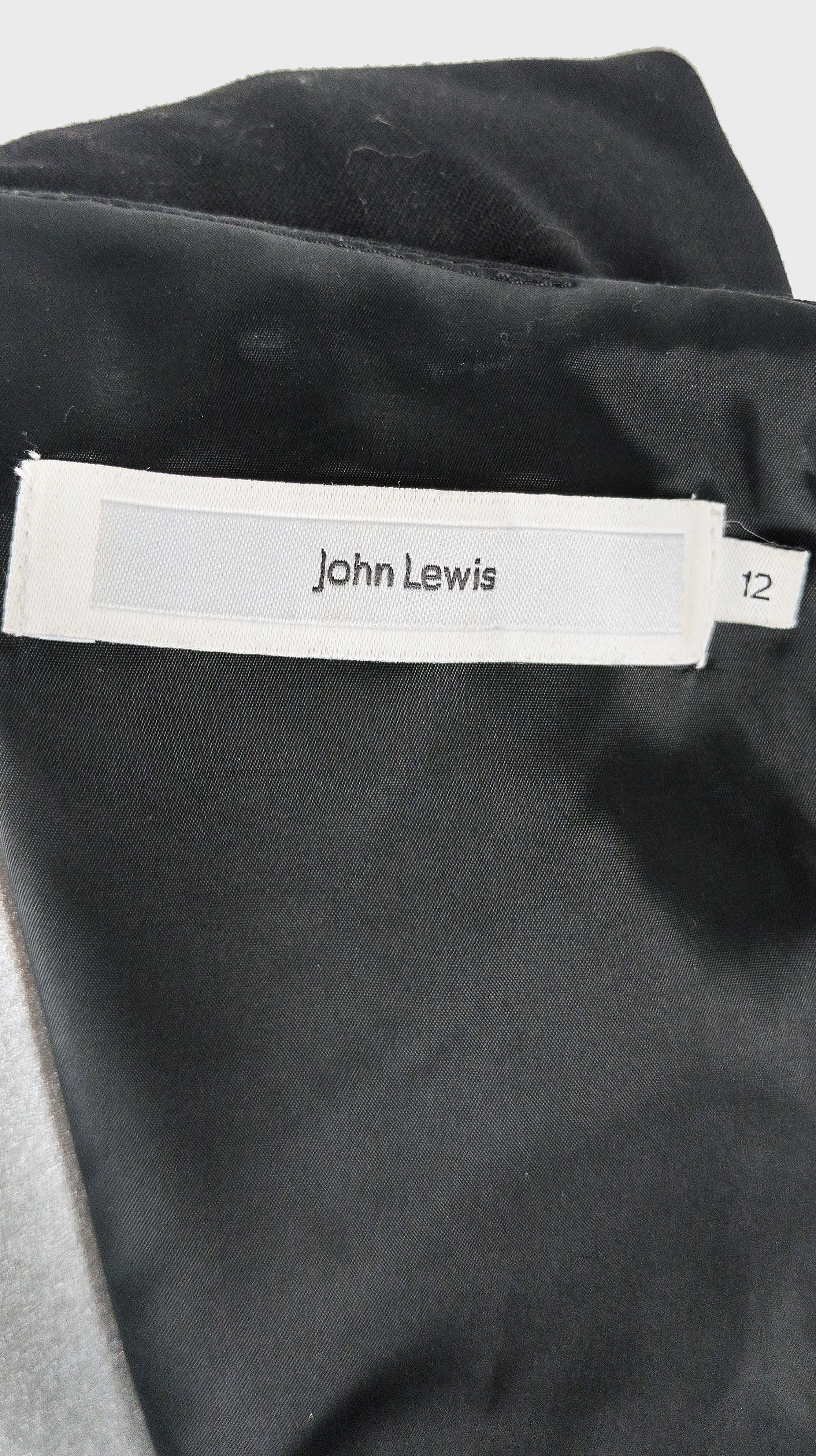 Vintage Classic black dress John Lewis fitted evening dress Size M / US 6-8 / IT 42-44 - 8 Thumbnail