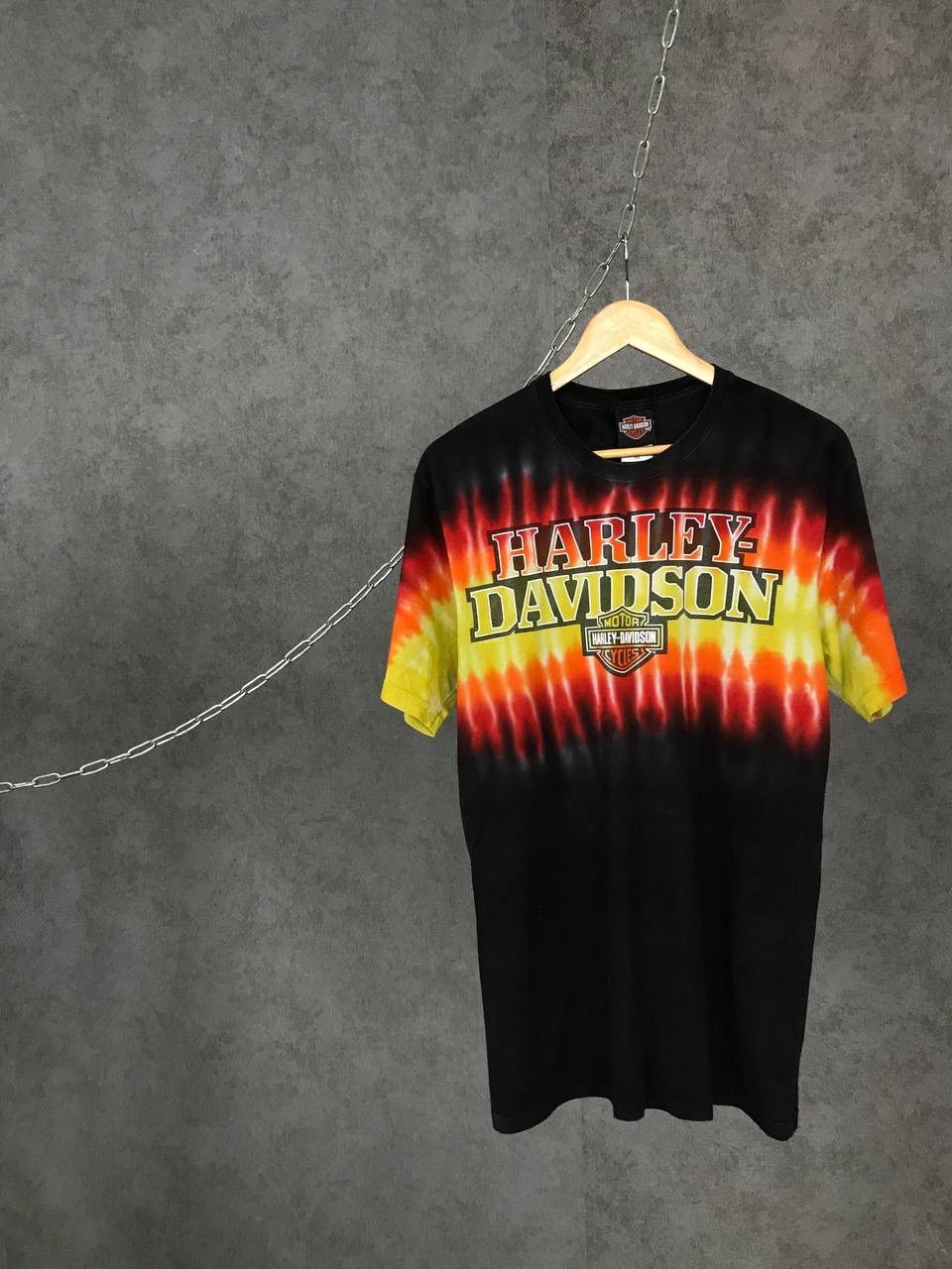 Vintage Harley Davidson vintage rock overprinted tee Size US M / EU 48-50 / 2 - 1 Thumbnail