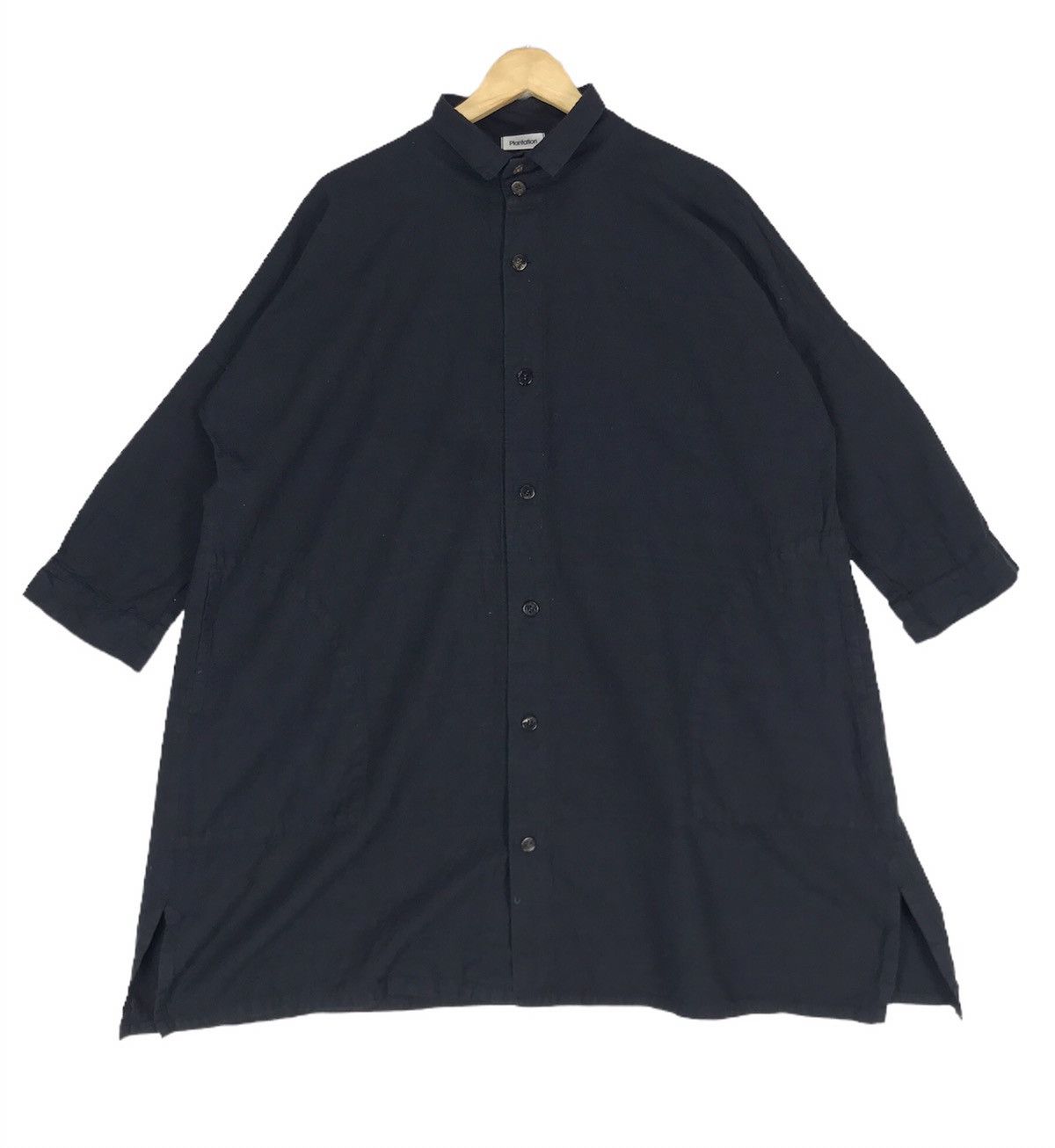 Issey Miyake Plantation Oversized Loose Three Quarters Sleeve Jacket Size US M / EU 48-50 / 2 - 5 Thumbnail