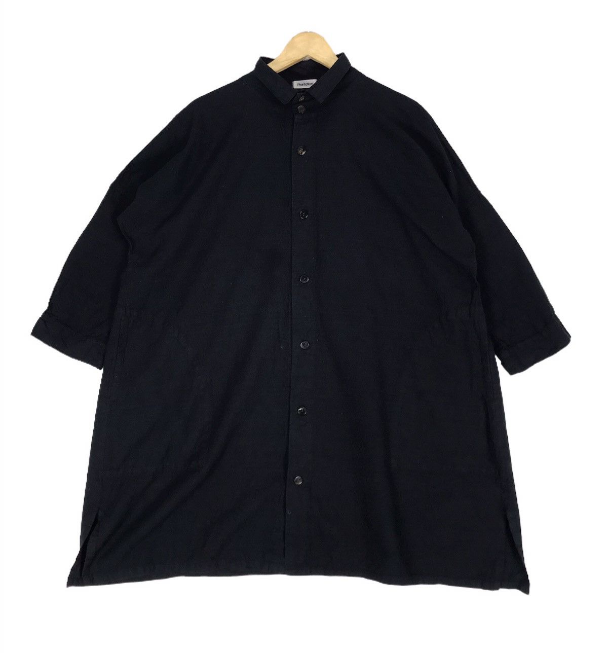 Issey Miyake Plantation Oversized Loose Three Quarters Sleeve Jacket Size US M / EU 48-50 / 2 - 4 Thumbnail