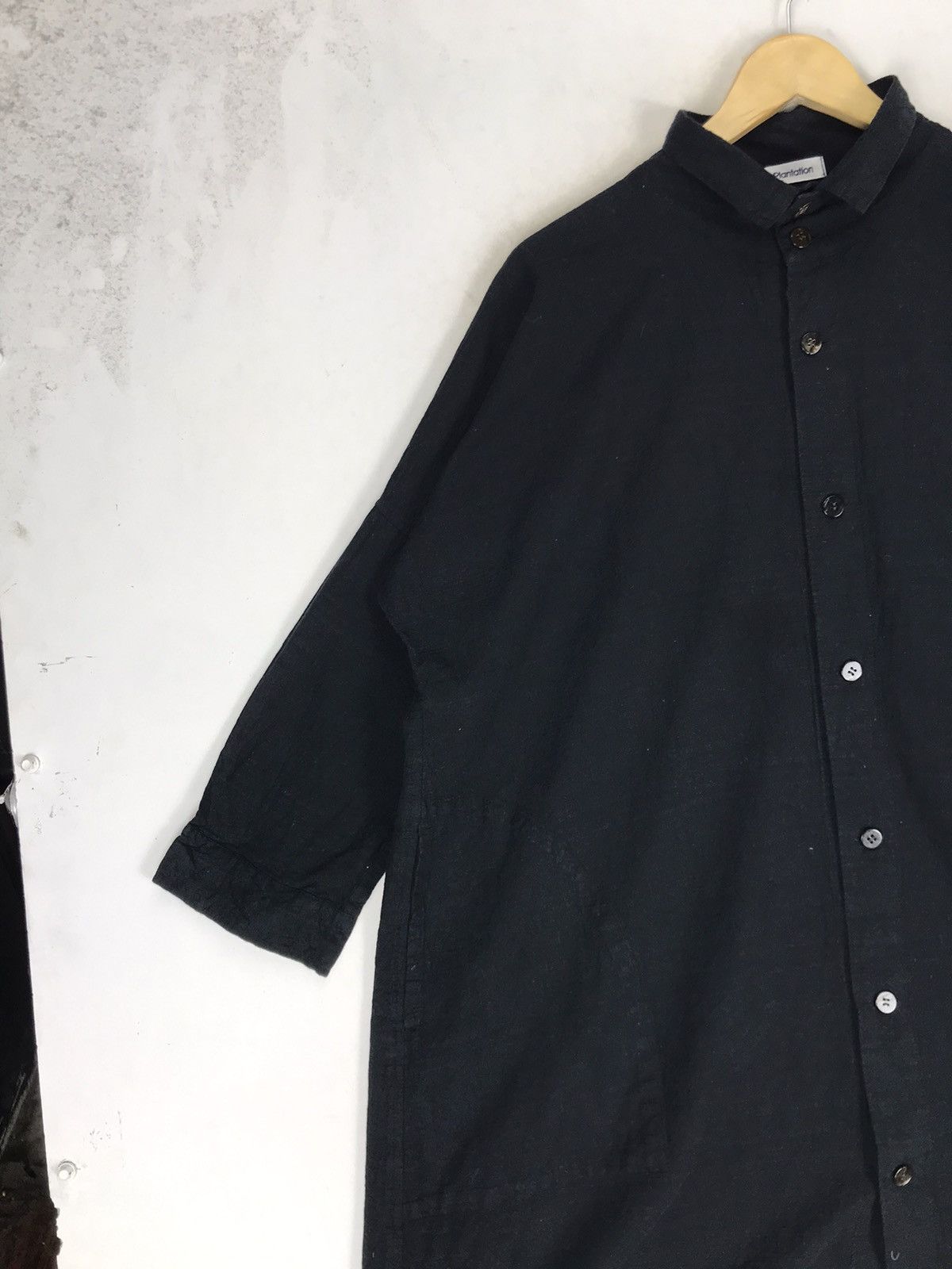Issey Miyake Plantation Oversized Loose Three Quarters Sleeve Jacket Size US M / EU 48-50 / 2 - 7 Thumbnail