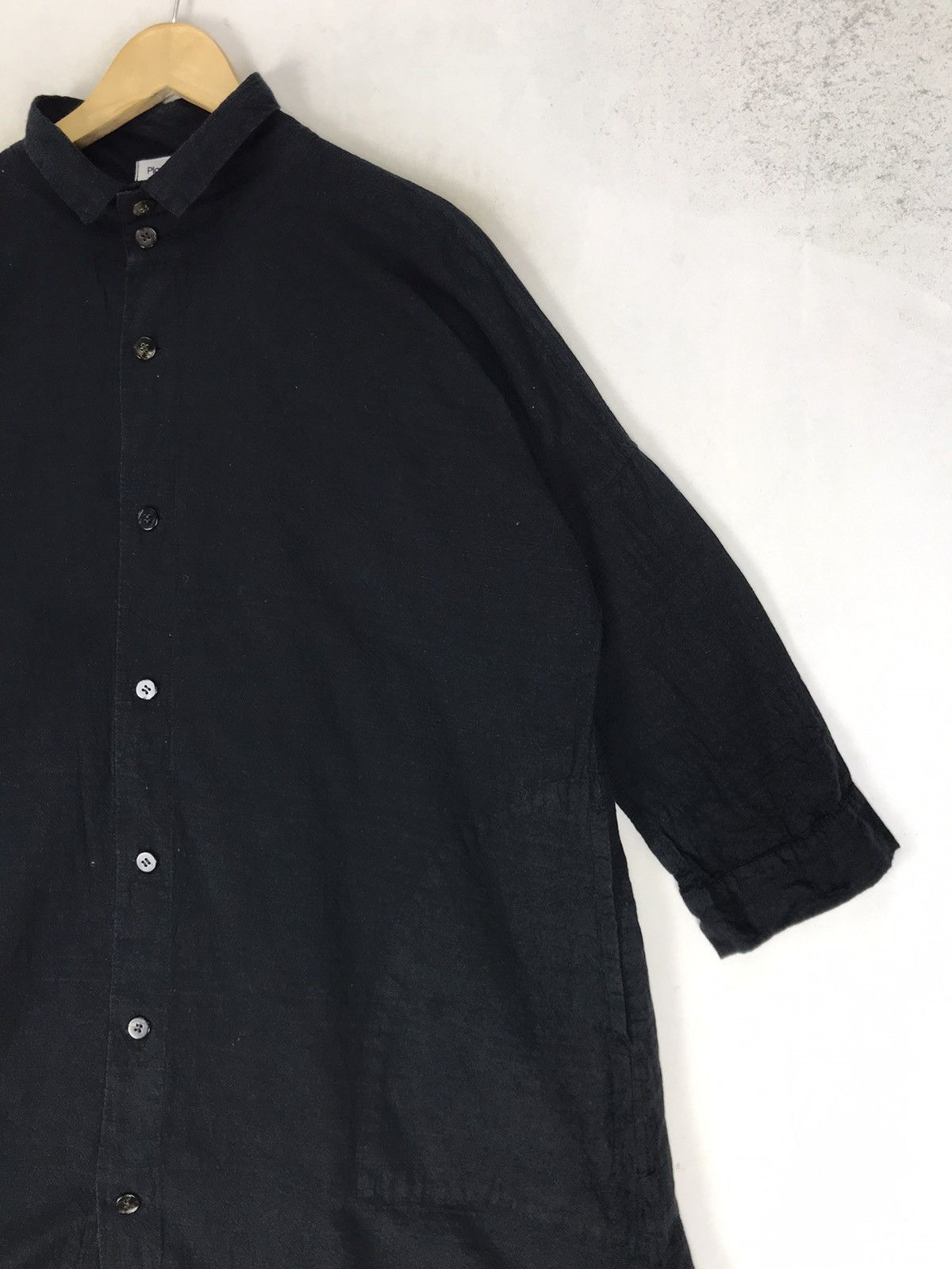 Issey Miyake Plantation Oversized Loose Three Quarters Sleeve Jacket Size US M / EU 48-50 / 2 - 6 Thumbnail