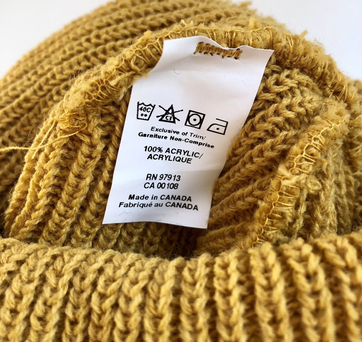 Vintage Rare 🔥 Cocaine & Caviar Loose Gauge Beanie Size ONE SIZE - 3 Thumbnail