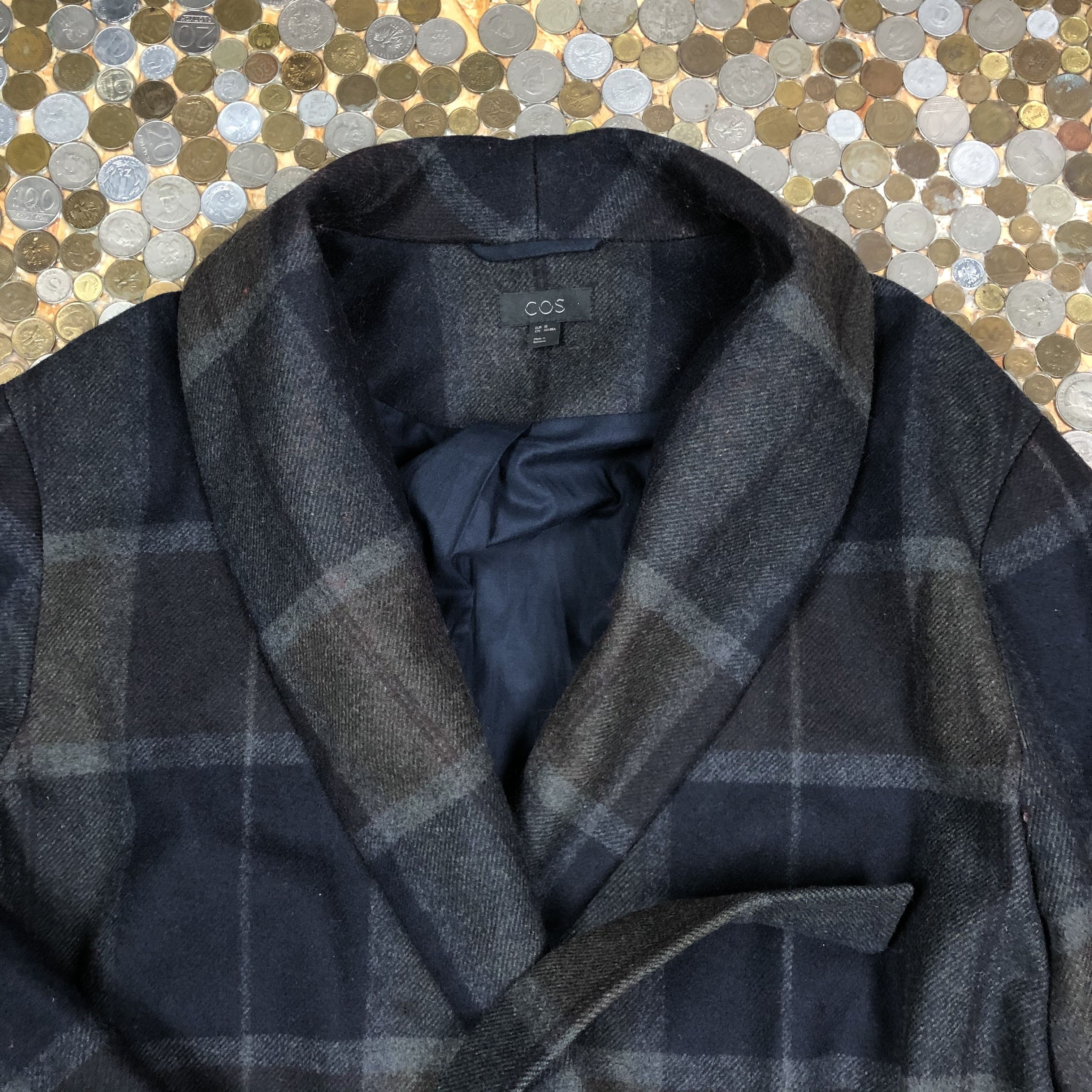 Cos COS winter Jacket 90's Checkred Size M / US 6-8 / IT 42-44 - 2 Thumbnail
