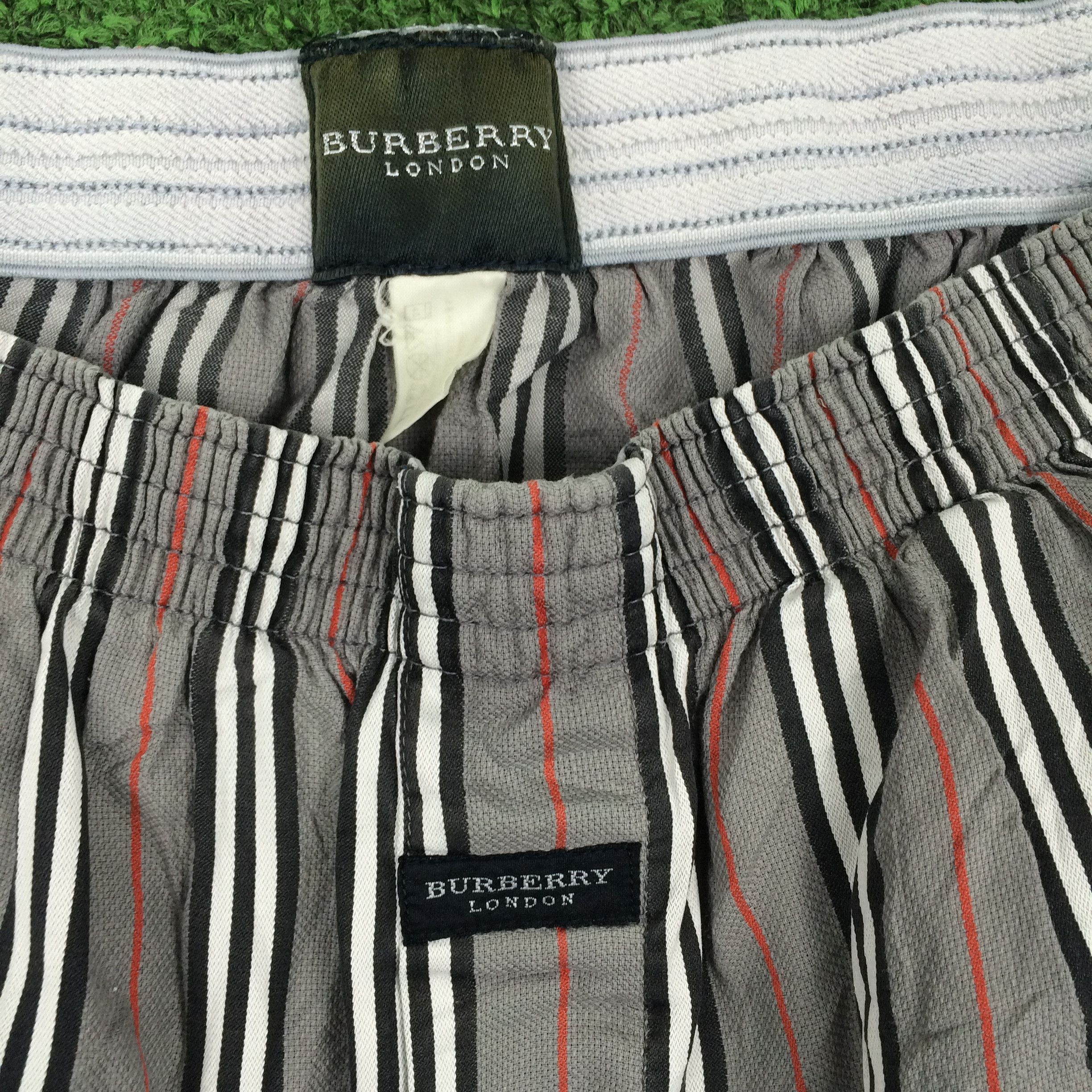 Burberry × Vintage BURBERRY LONDON STRIPED SHORT pants Size US 36 / EU 52 - 3 Thumbnail