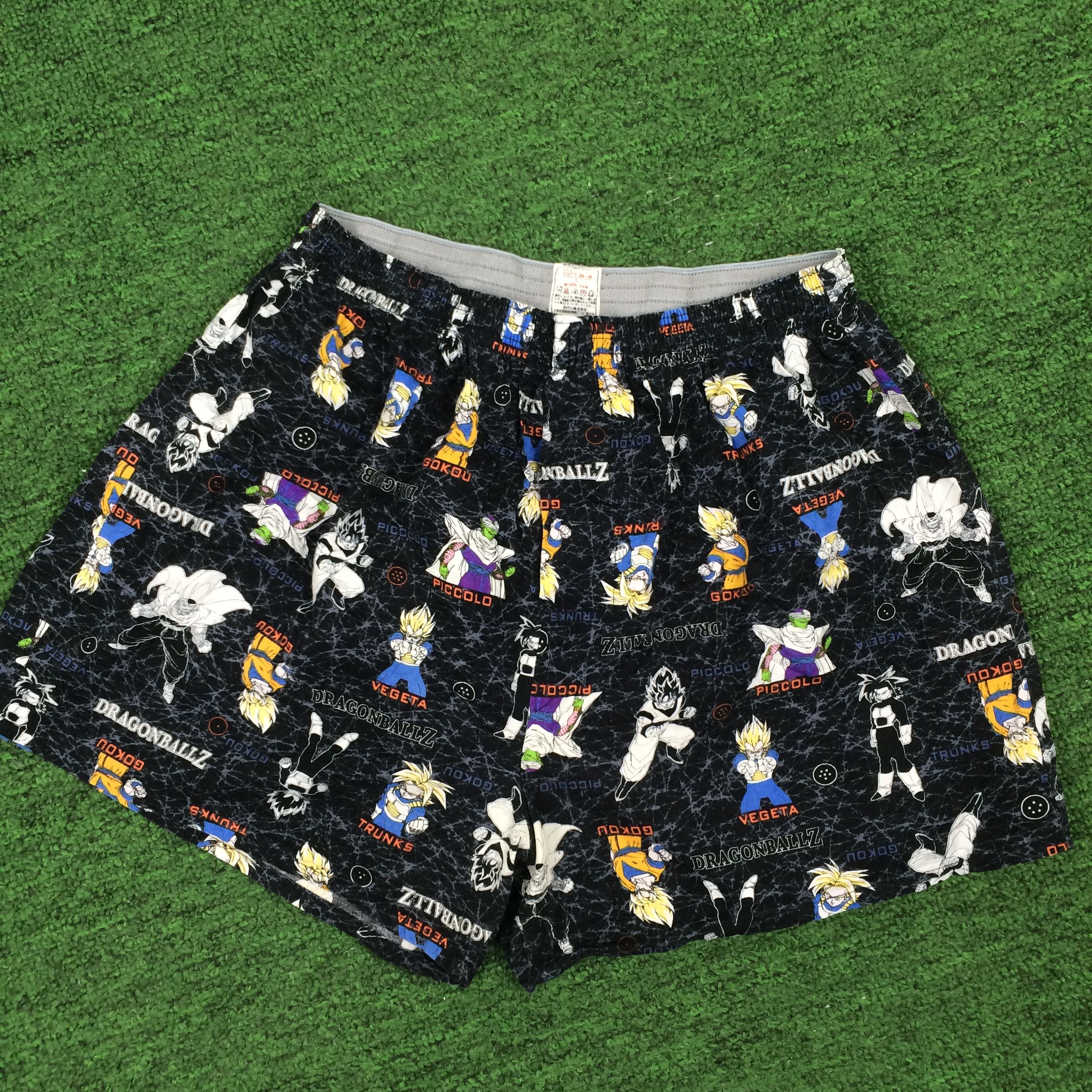Japanese Brand × Vintage DRAGON BALL Z FULLPRINT SHORT pants GOKU LIMITED Size US 35 - 1 Thumbnail