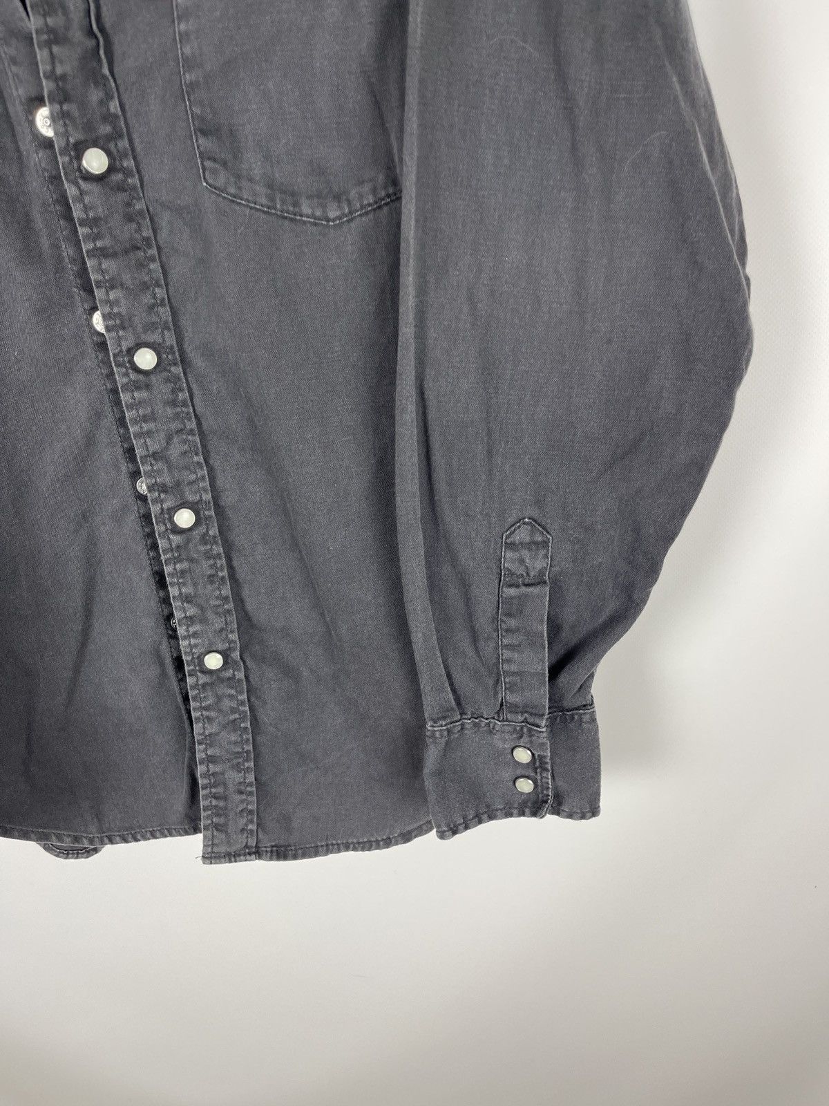 Levi's Levi’s vintage 90s black grey long sleeve shirt red tab Size US M / EU 48-50 / 2 - 7 Thumbnail