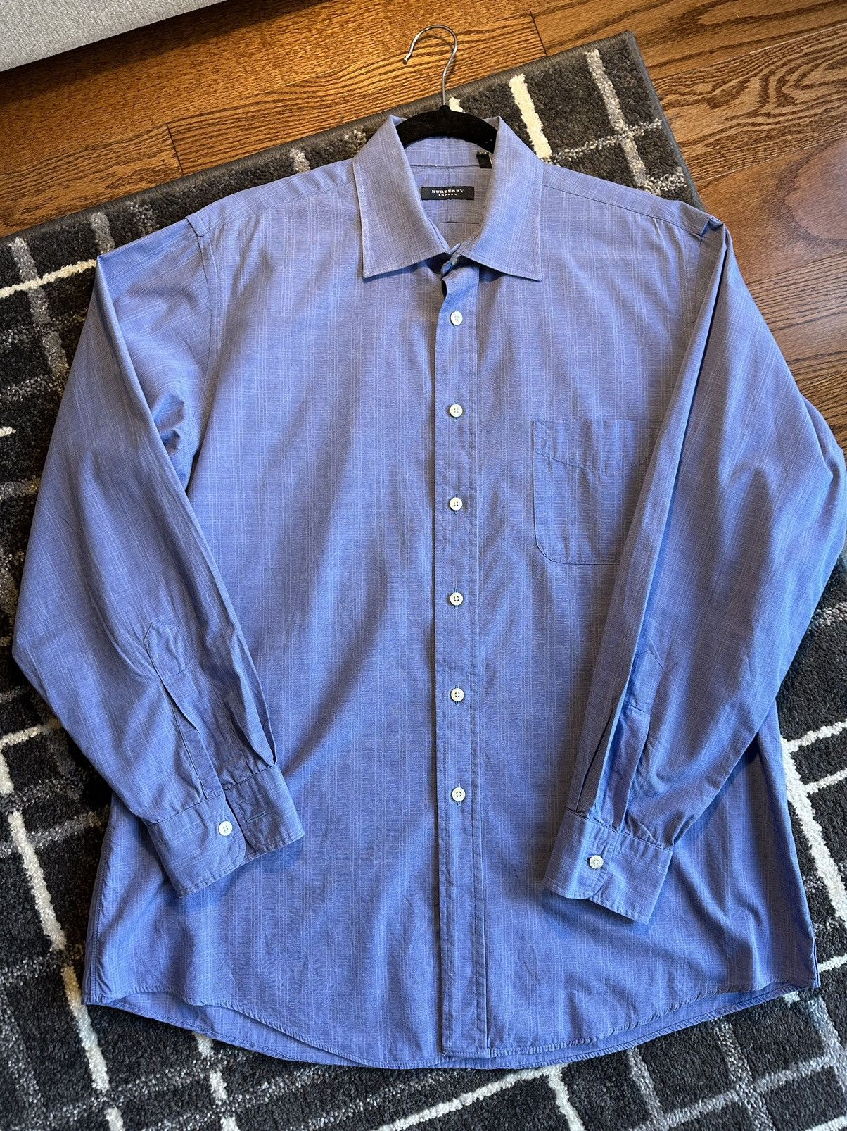 Burberry Vintage Burberry Plaid Checkered pocket shirt button up Size US L / EU 52-54 / 3 - 1 Thumbnail