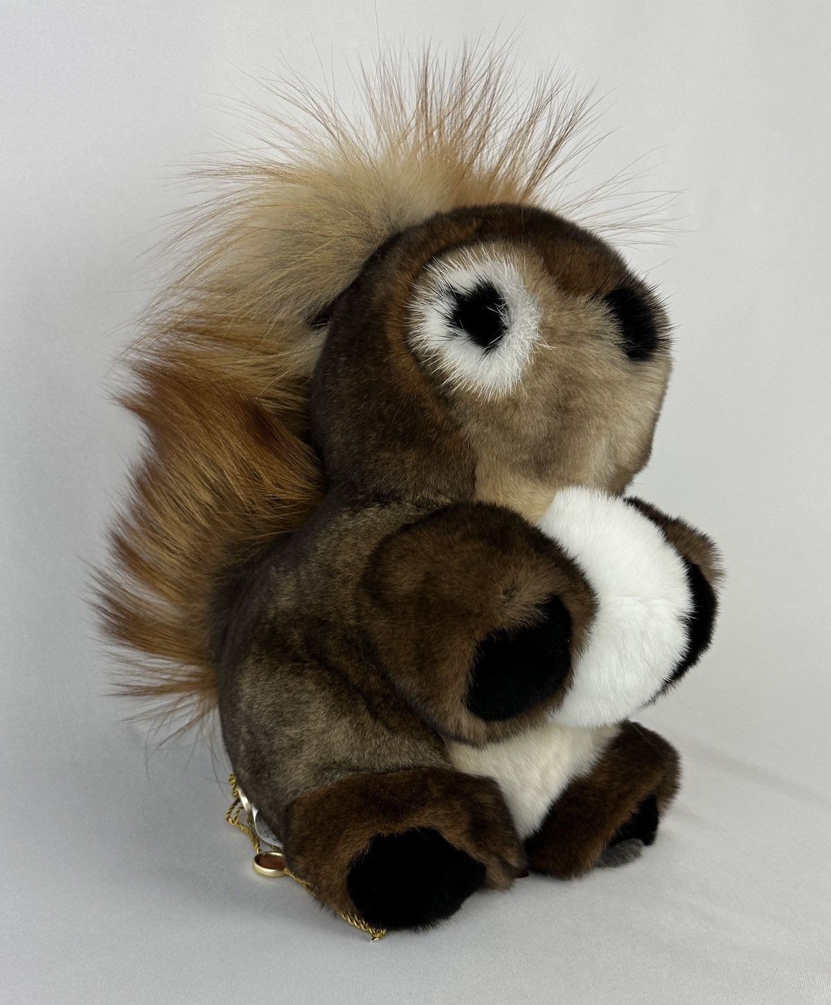 image of “My Chipmunk” Plush Loro Piana - Orylag - And Sold Out! in Brown/White, Women's
