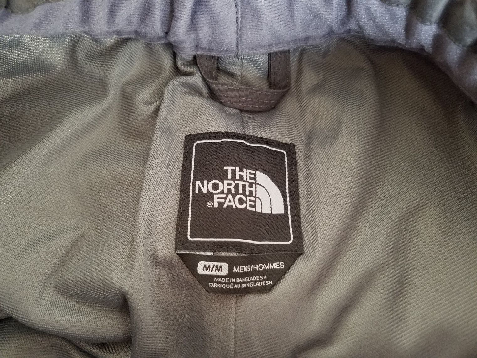 The North Face North Face Mens Medium Grey Ski Snow Pants Bibs M Size US M / EU 48-50 / 2 - 6 Thumbnail