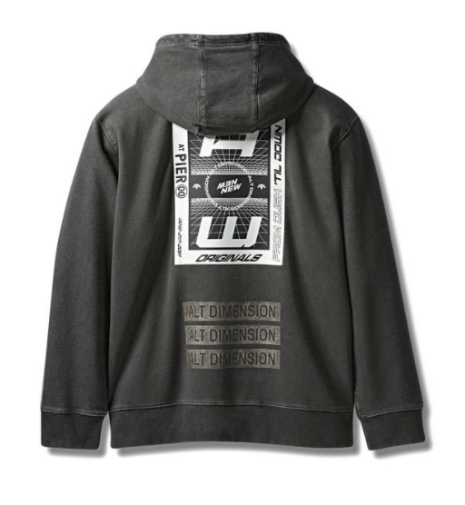 Adidas ALEXANDER WANG ADIDAS ORIGINALS BY AW BLEACH HOODIE TOP Grailed