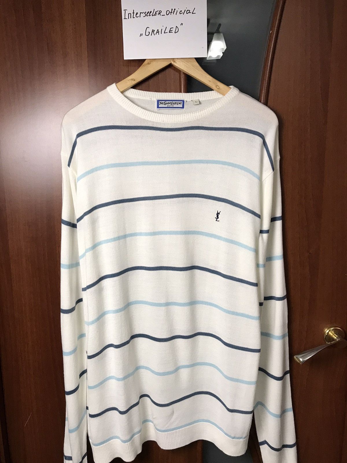 Yves Saint Laurent Yves Saint Laurent 80s vintage knitwear Size US L / EU 52-54 / 3 - 1 Thumbnail